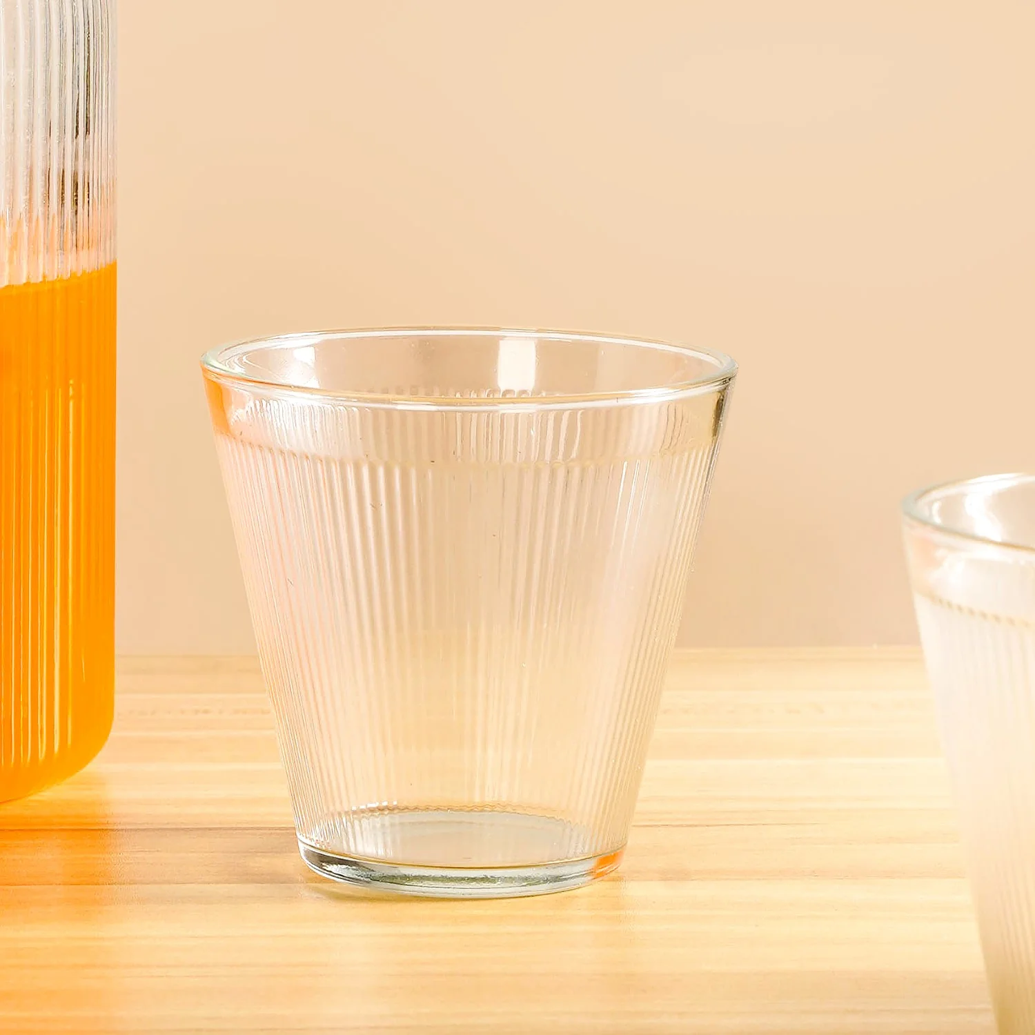 Glass Jug And Tumbler Set Of 7 - Image 6