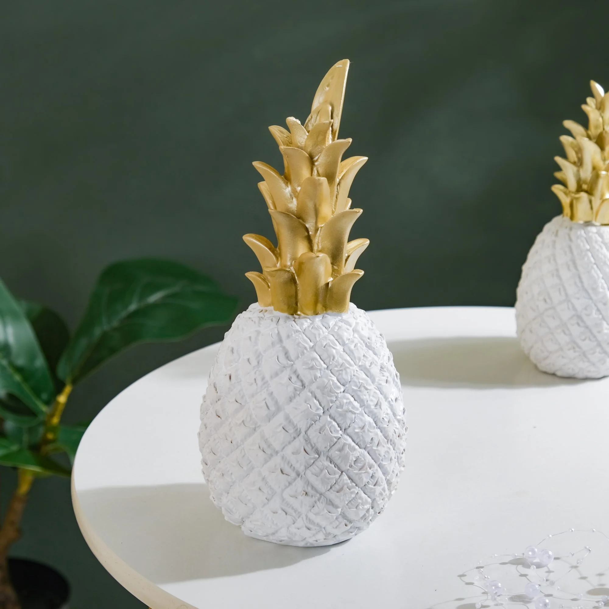 Pineapple Decor White Large - Image 4