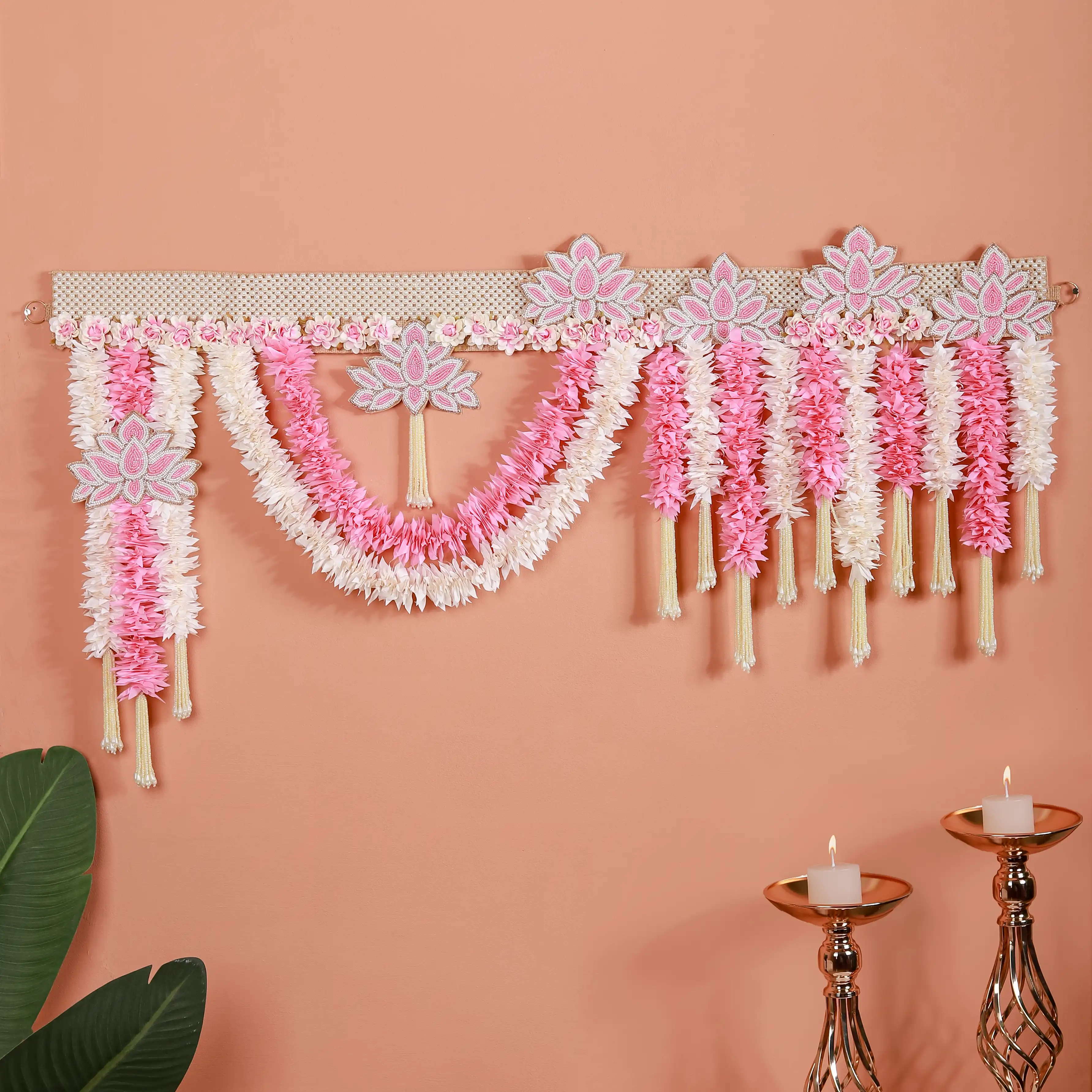 Pink Lotus Toran - Image 2