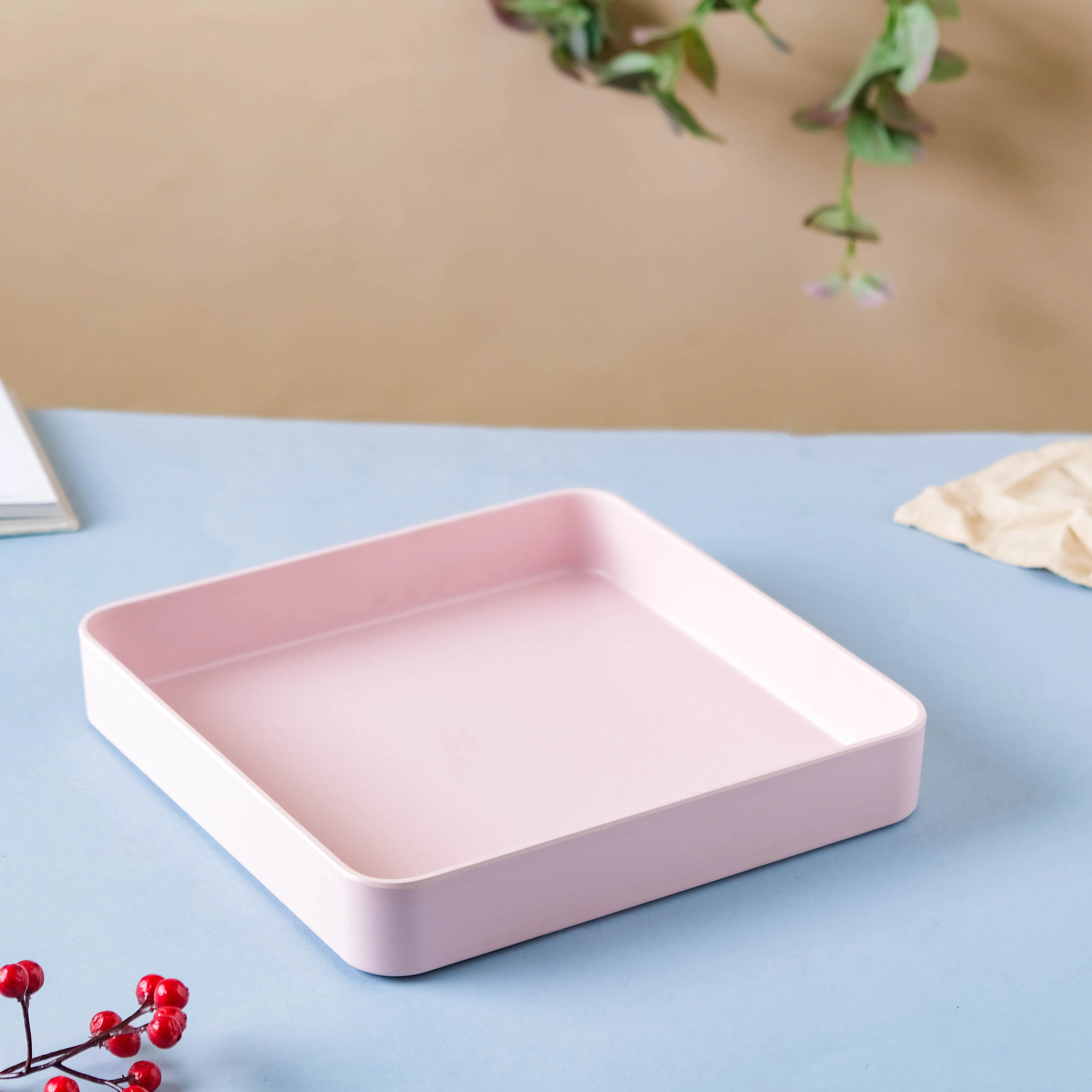 Pink Square Tray - Image 2