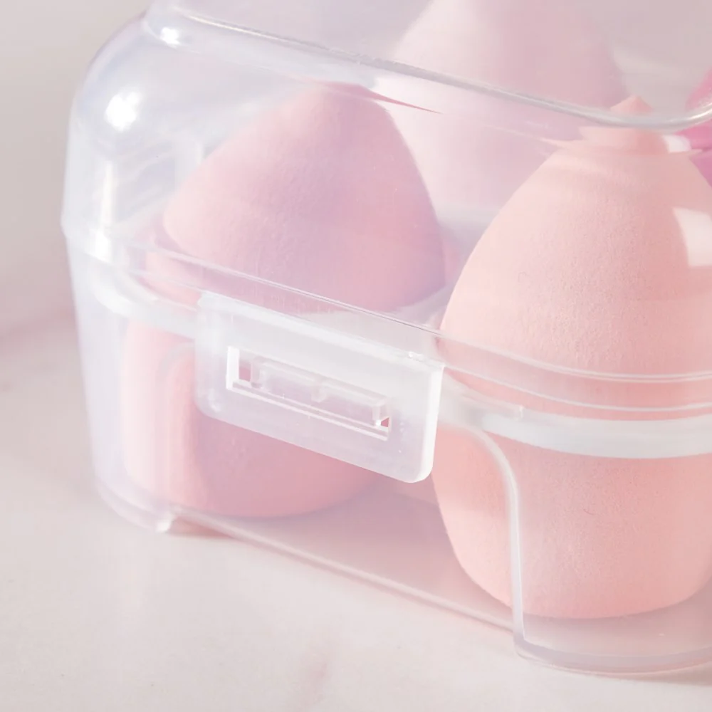 Plush Beauty Blender Pink Set of 4 - Image 7