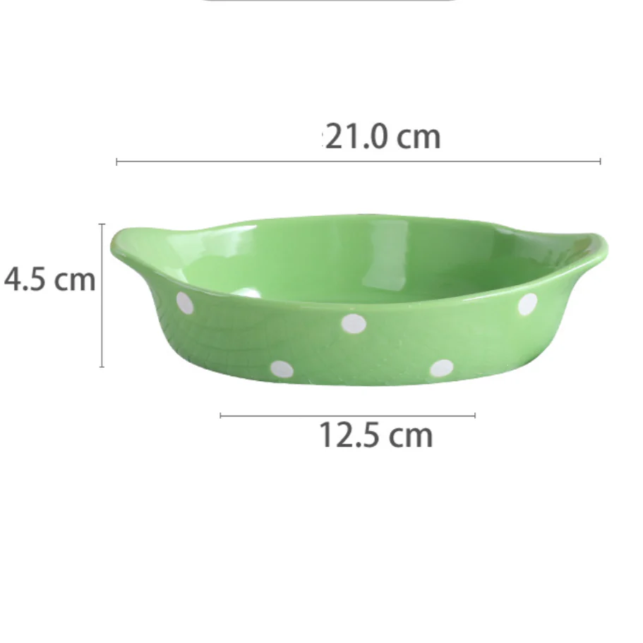 Polka Dots Dish 400 ml - Image 13