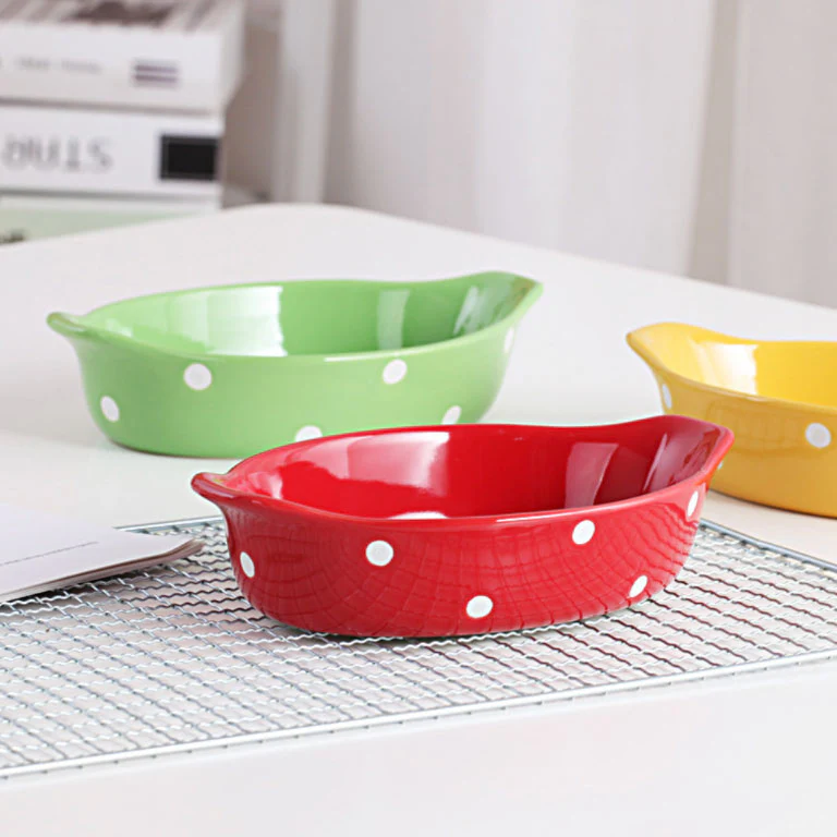 Polka Dots Dish 400 ml - Image 2