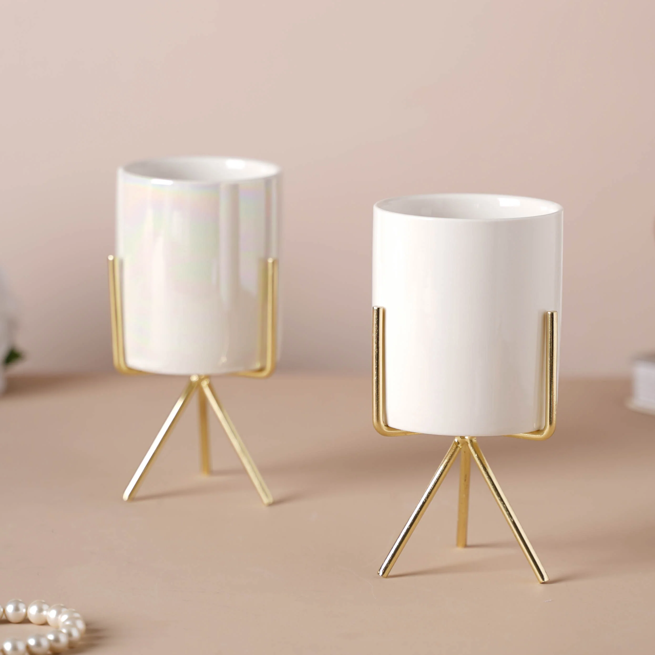 Porcelain Plant Pot - Image 2