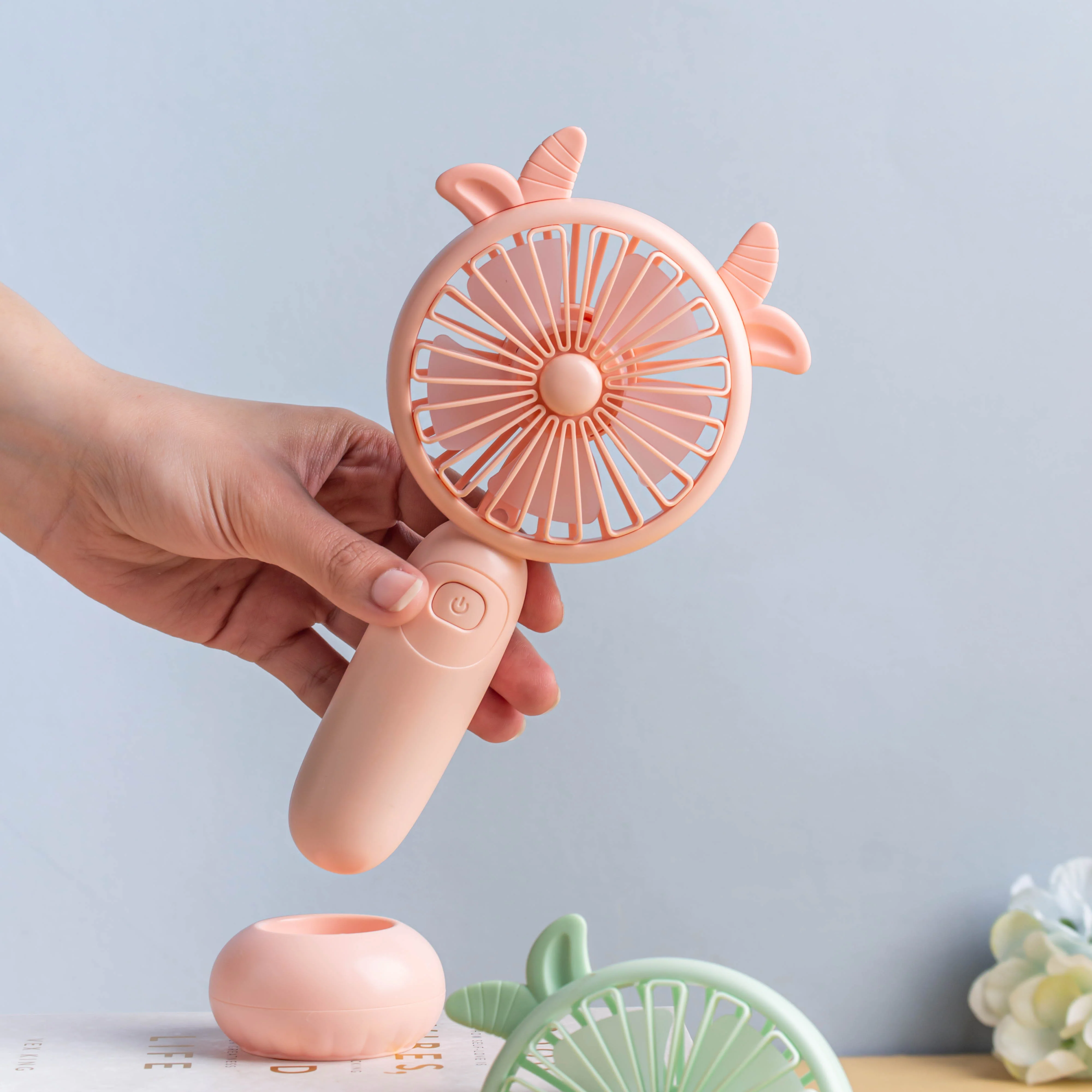 Portable Fan with Light - Image 9