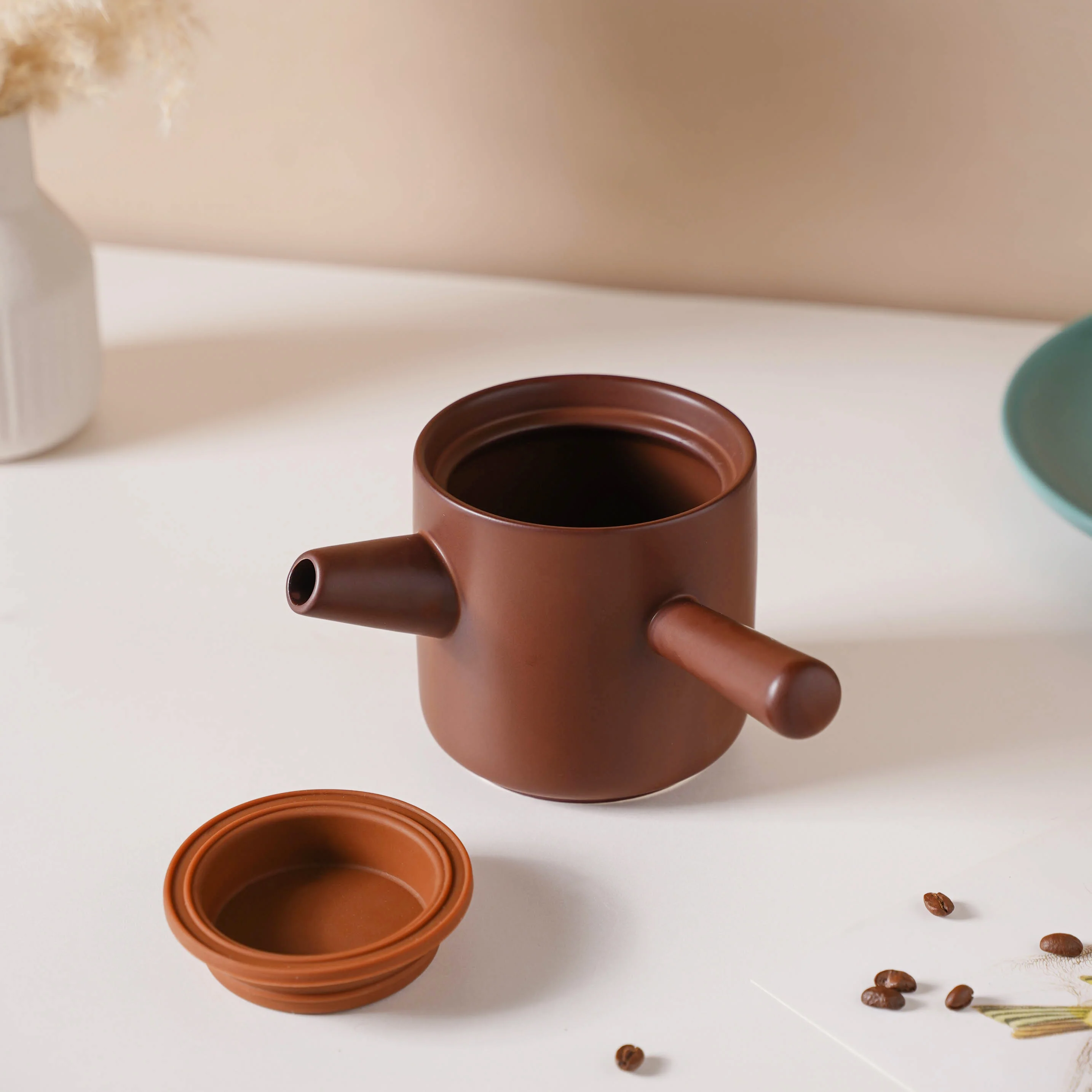 Pour Over Coffee Pot Set Brown 400 ml - Image 12