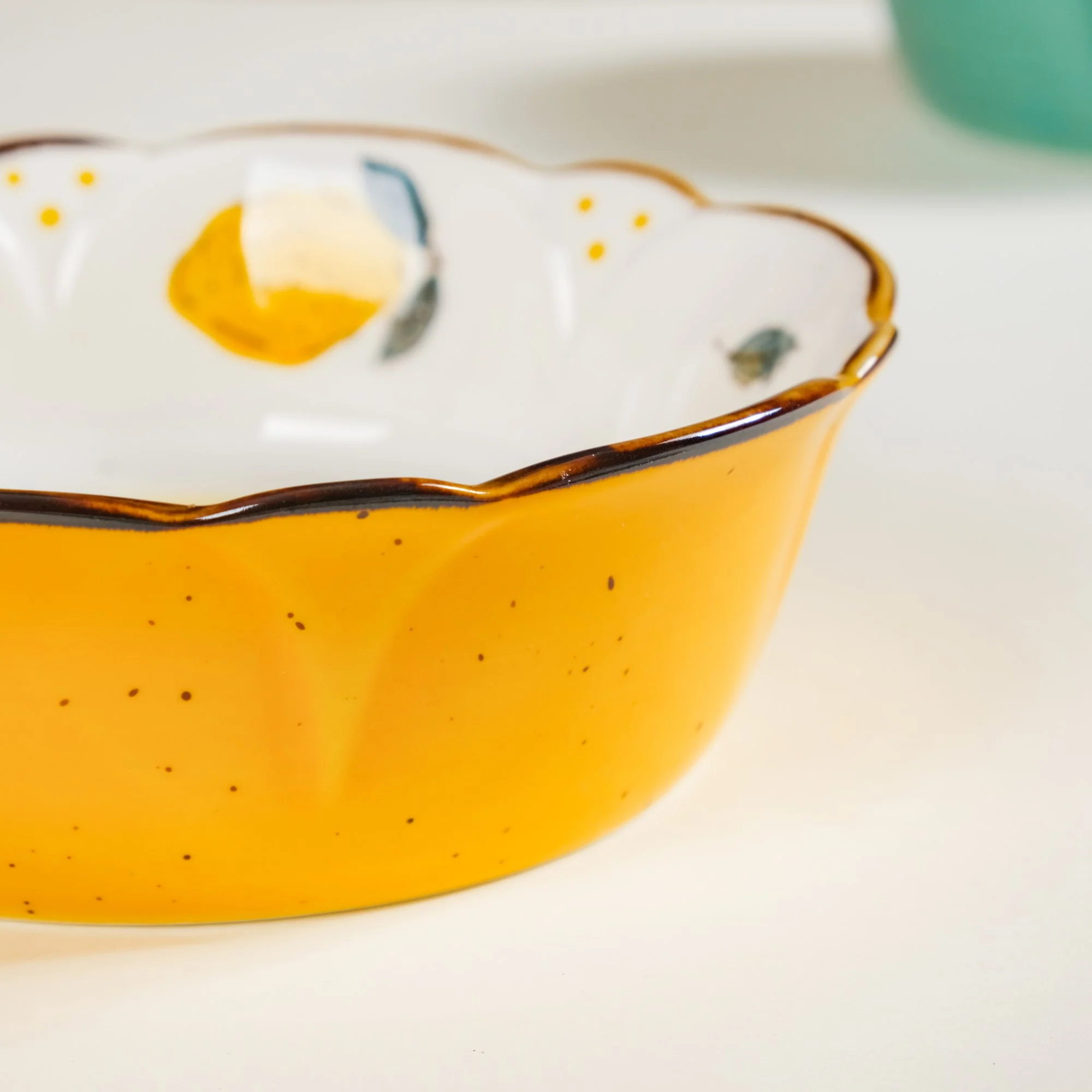 Printed Ceramic Serving Bowl 300 ml - Image 20