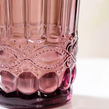 Purple Double Wall Drinking Glass Set of 4 - Image 9
