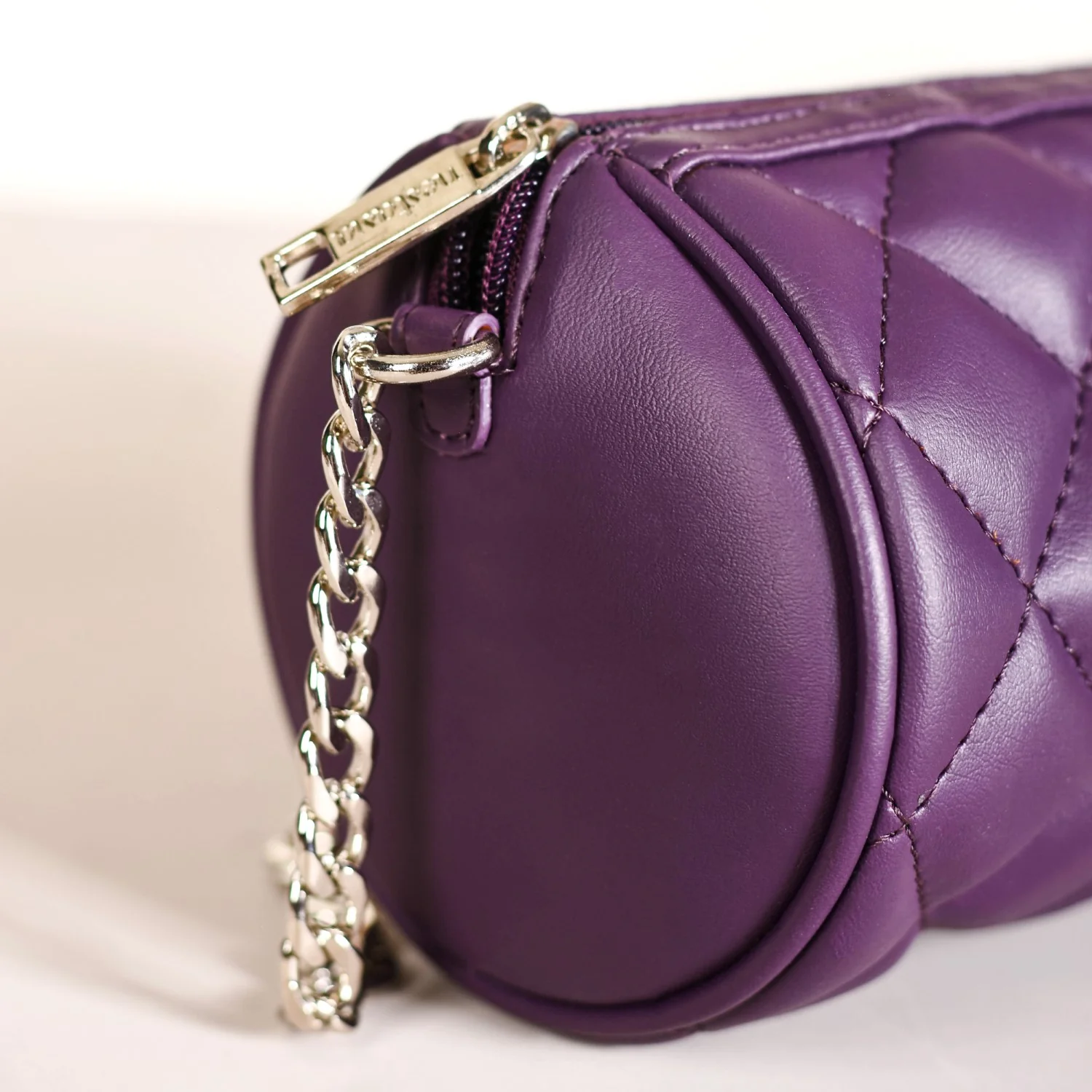 Purple Mini Barrel Bag - Image 4