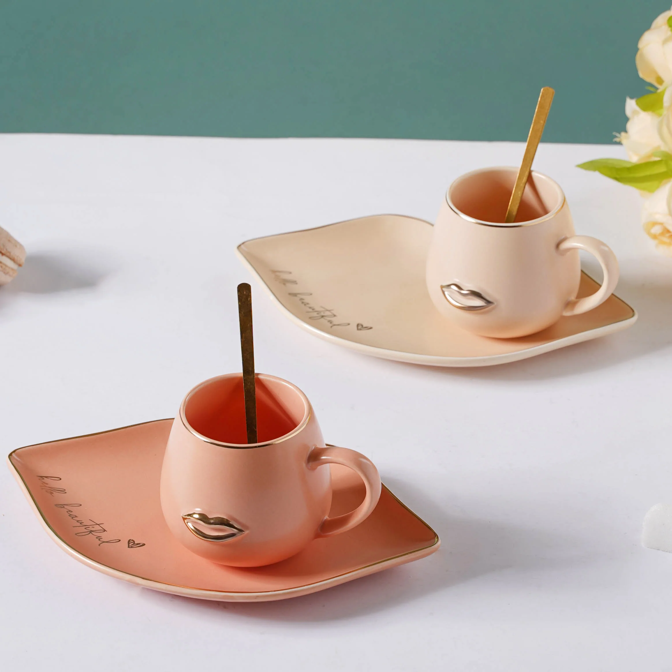 Quirky Cup and Plate Set - Image 9