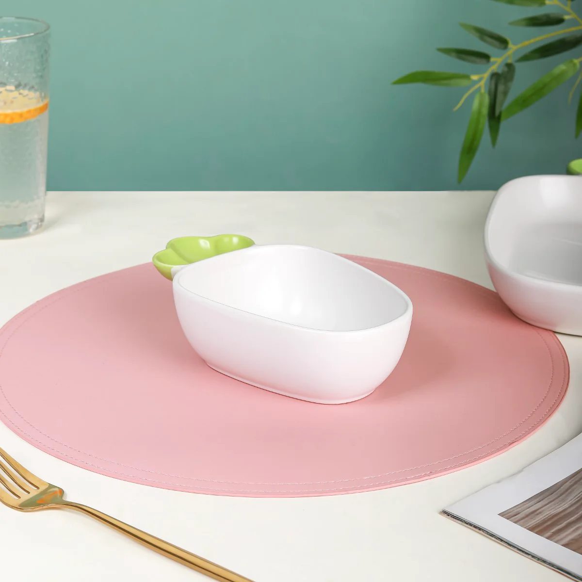Radish Snack Dish White 300 ml - Image 11
