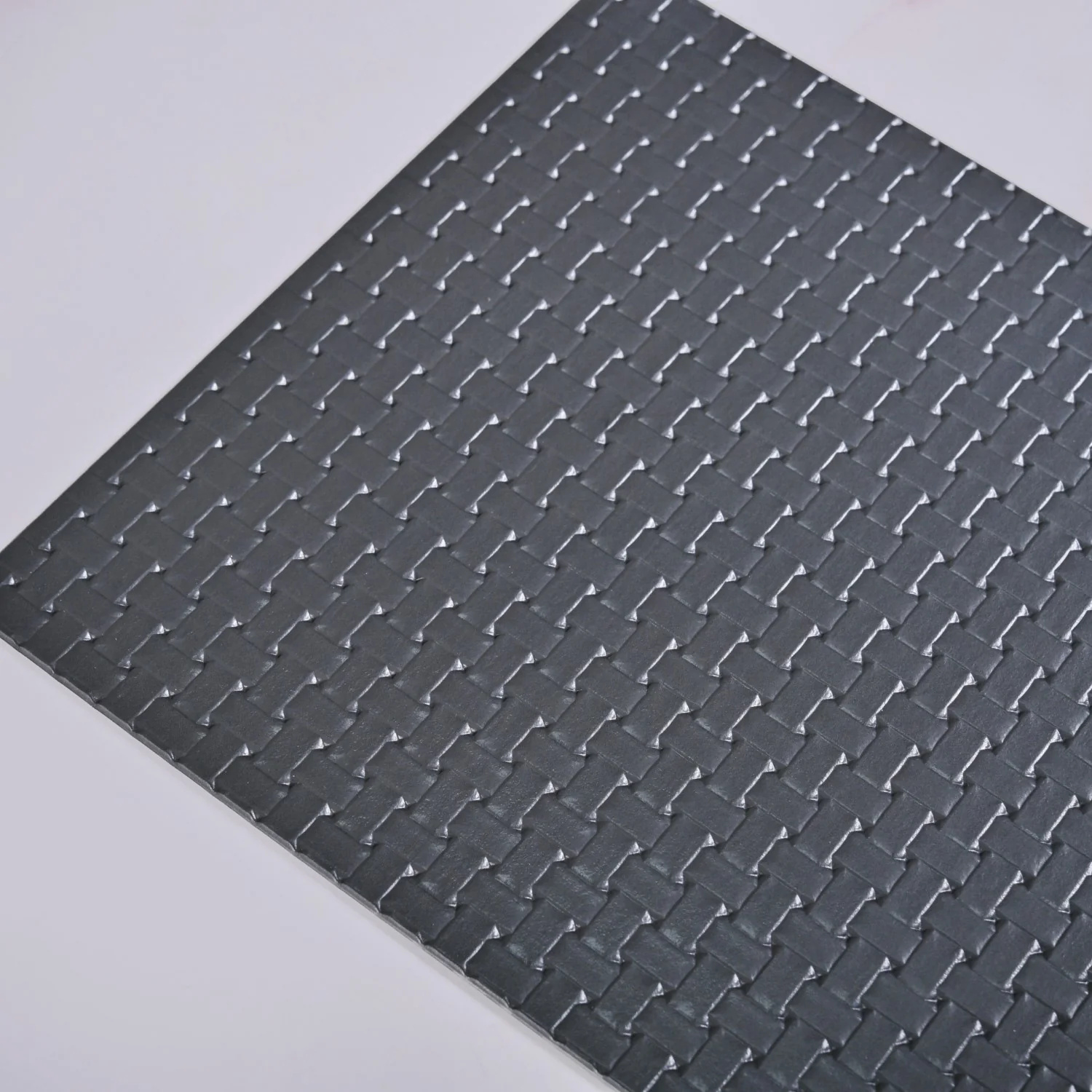 Raven Black Weave Placemat Set Of 6 - Image 6