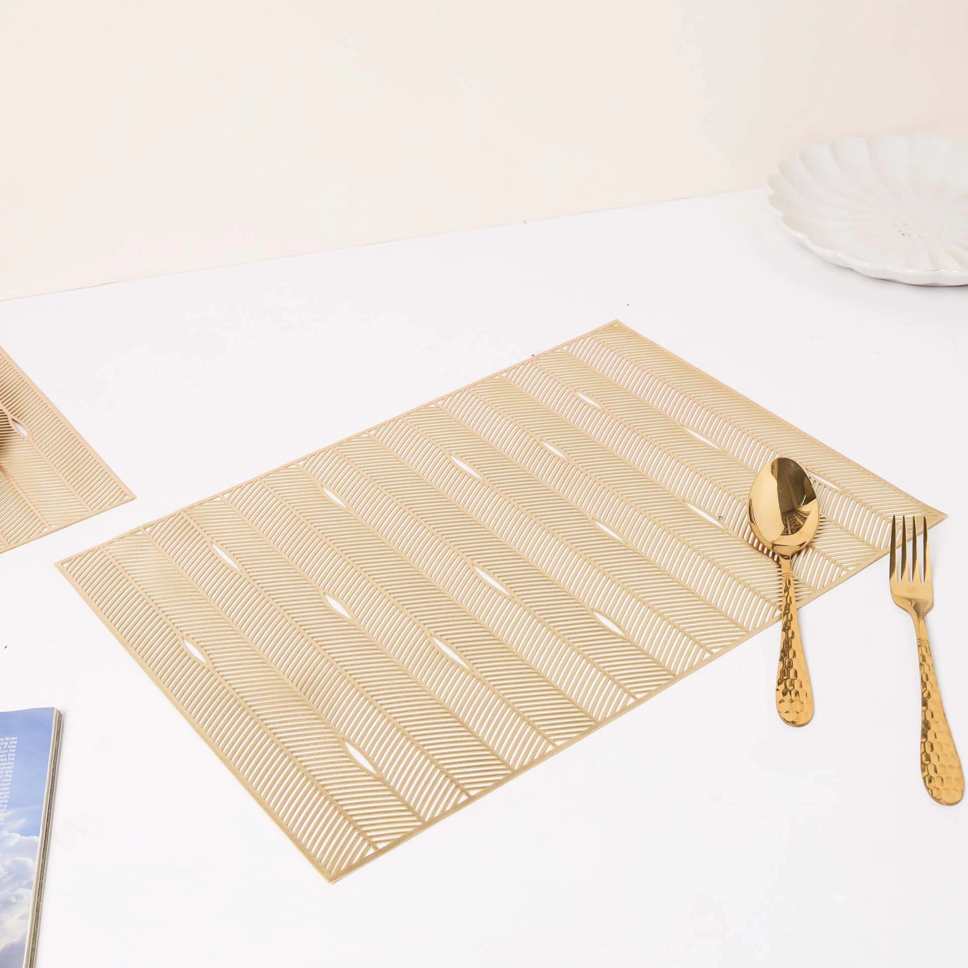 Rectangular PVC Placemat Set of 2 - Image 8