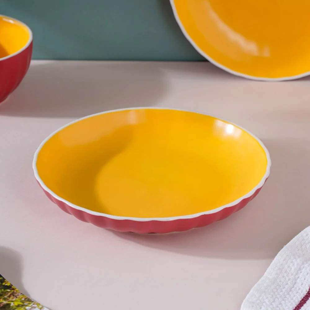 Chrome Red 11 Piece Pasta Set Set For 2 - Image 3