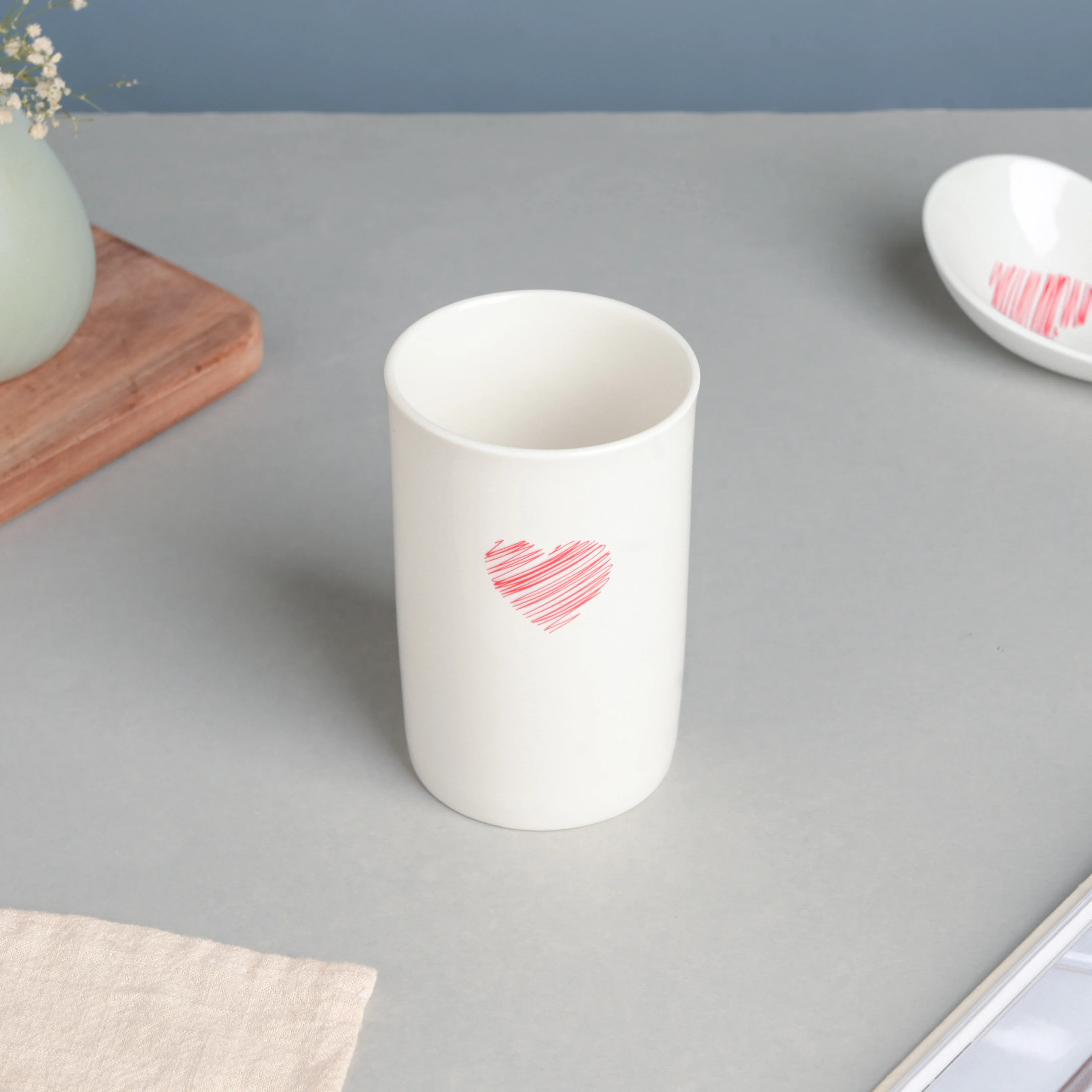 Red Heart Stationary Stand 250 ml - Image 4