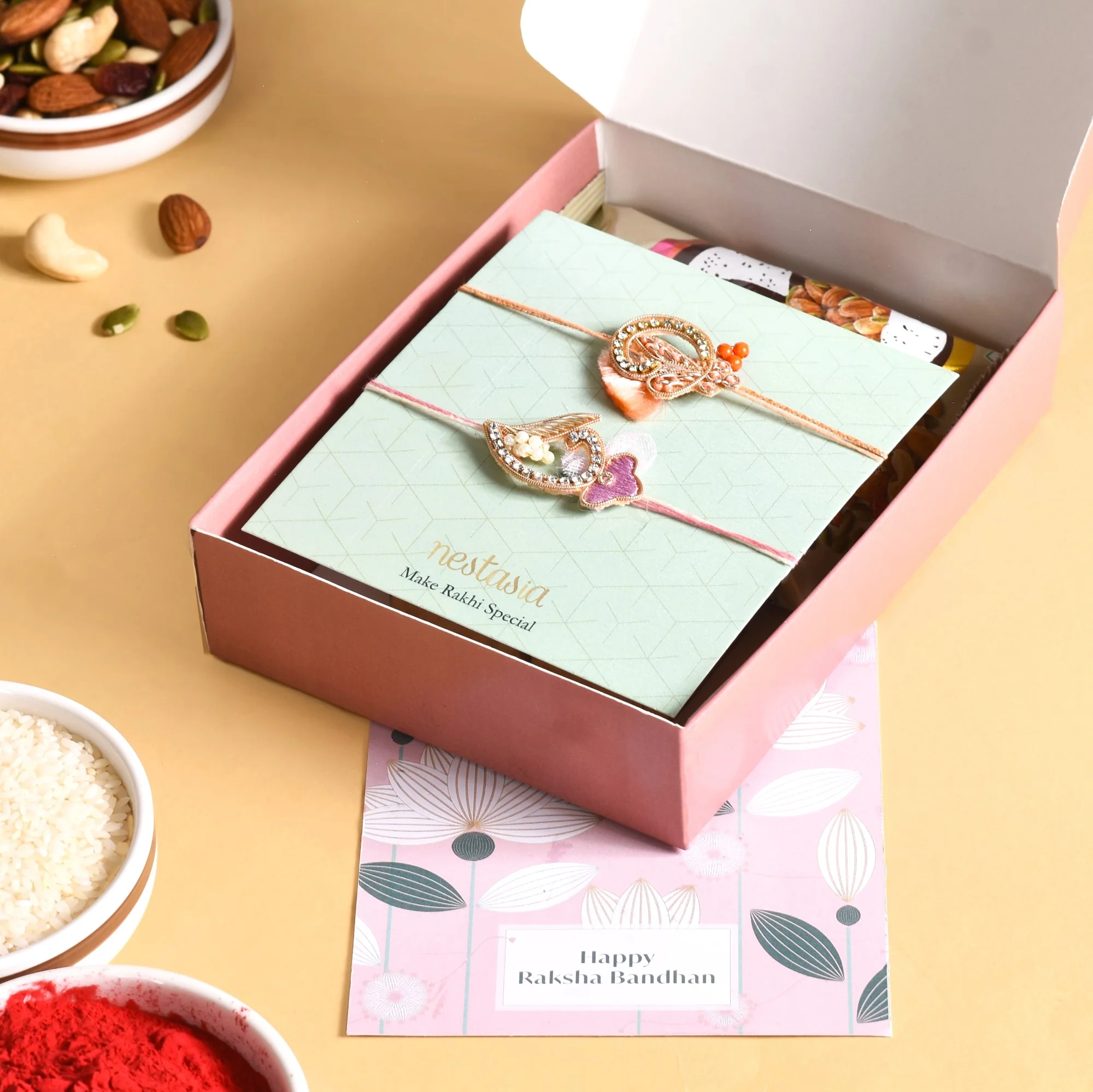 Retro Book Lover Raksha Bandhan Gift Set - Image 4
