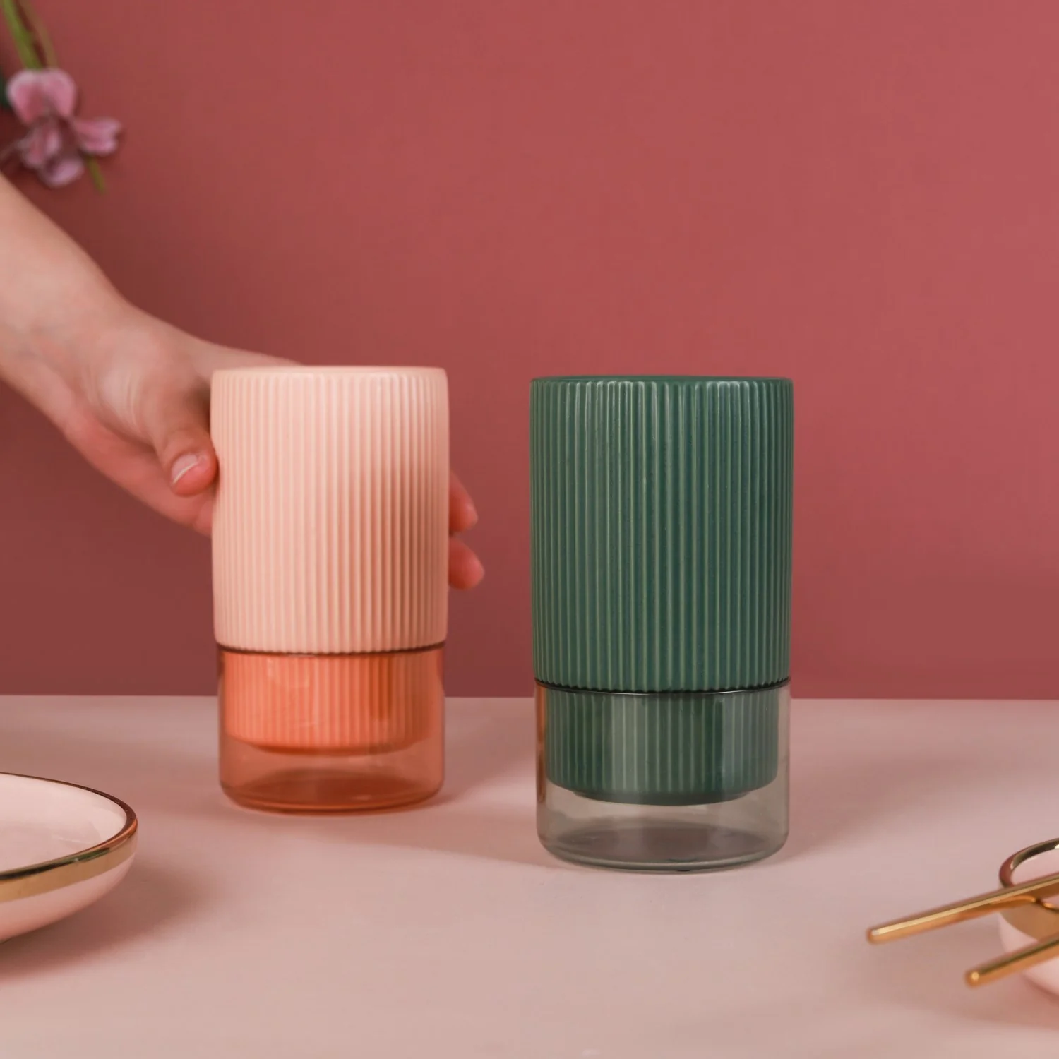 Ribbed Chopstick Stand - Image 9