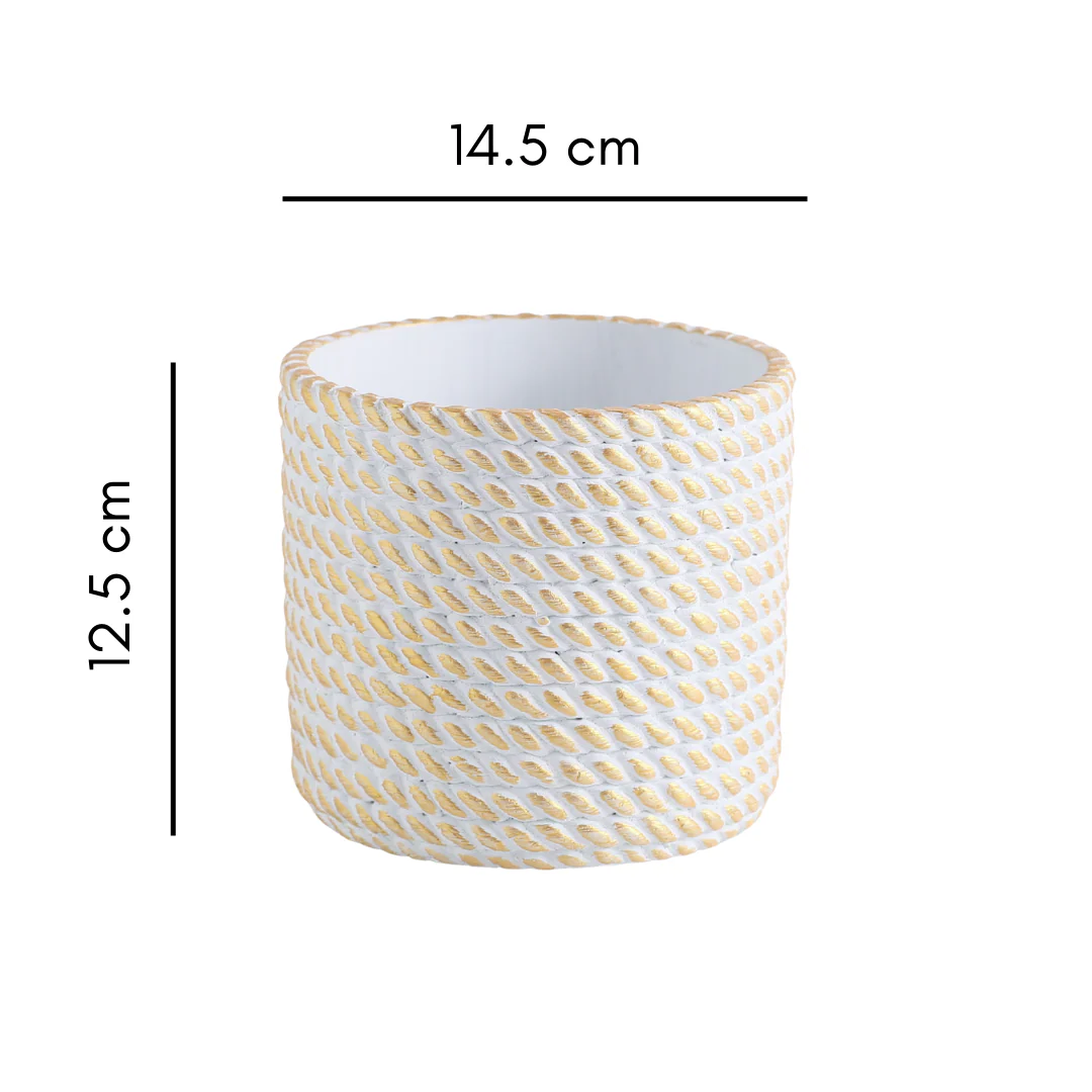 Ceramic Rope Planter Pot - Image 12