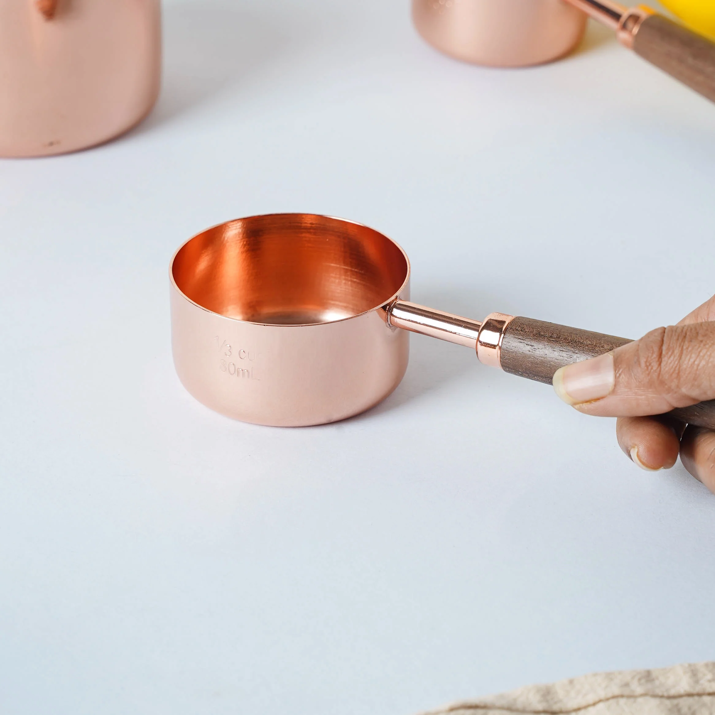 Rose Gold Measuring Spoon Set - Image 10