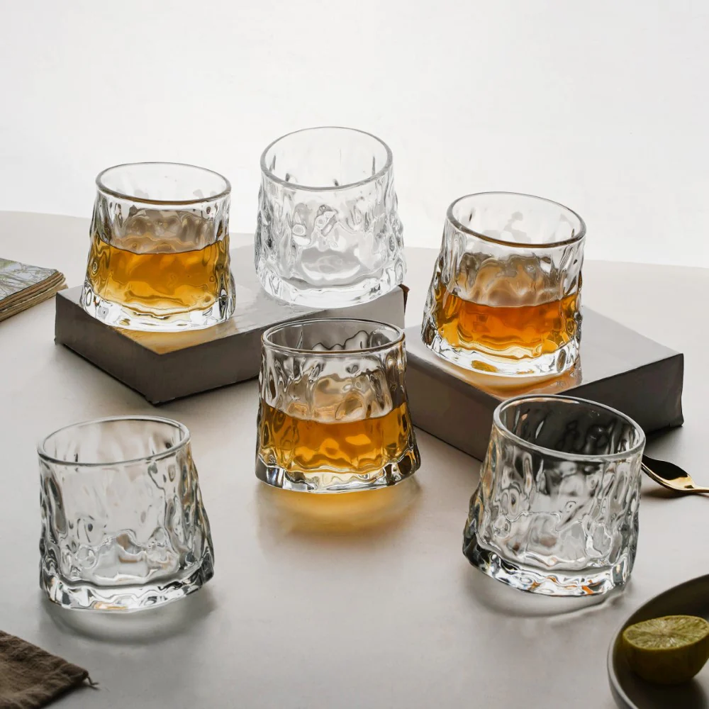 Rotating Glass Set Of 6 150ml - Image 3