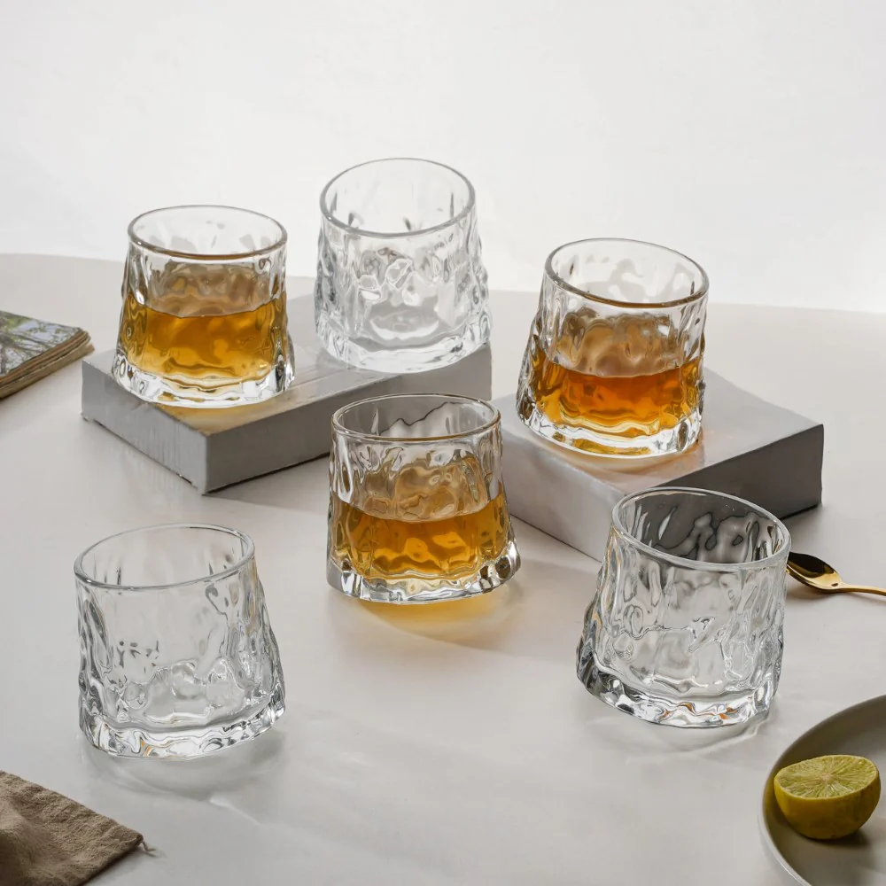 Rotating Glass Set Of 6 150ml - Image 6