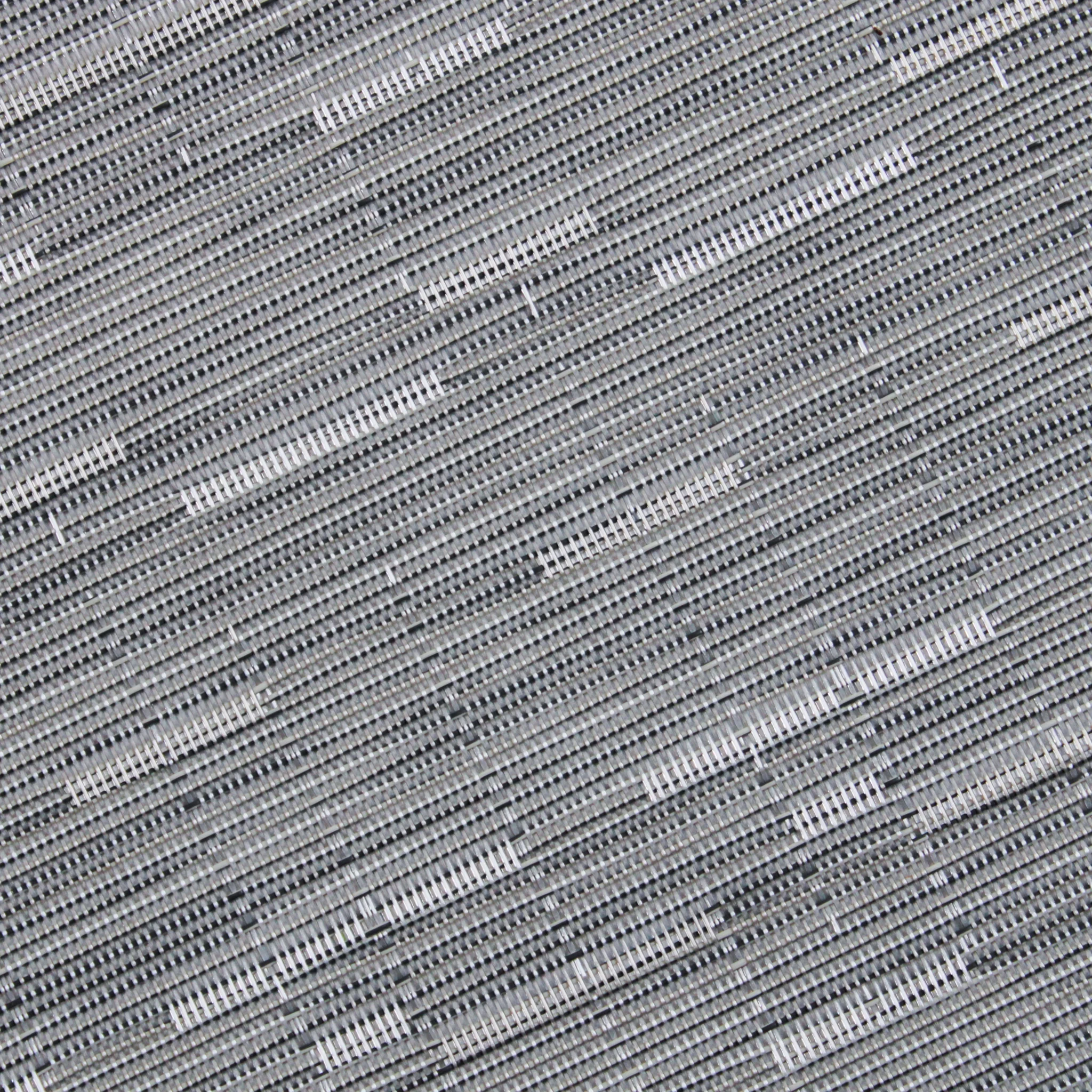 Round Placemat Grey White Set of 4 - Image 7
