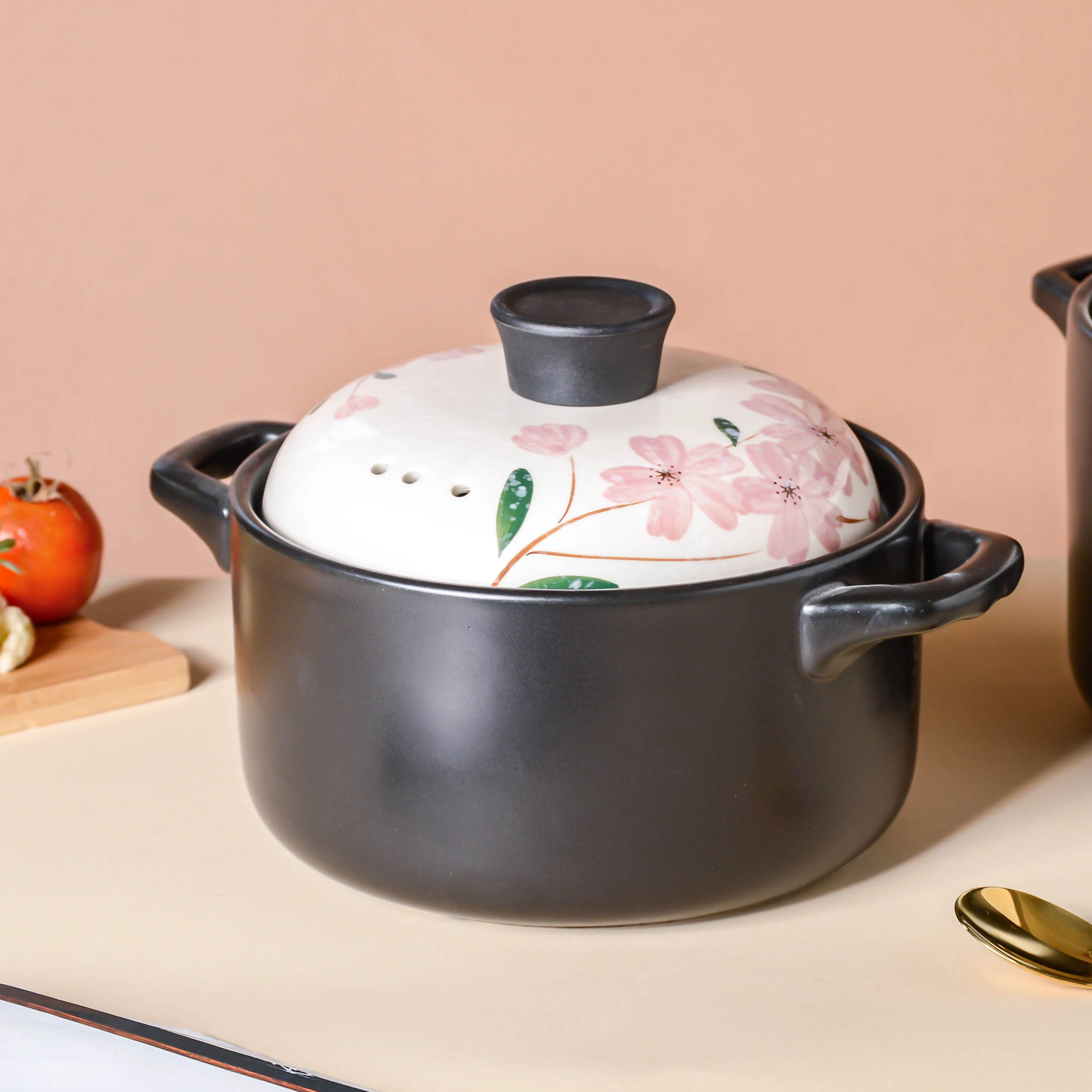 Sakura Black Stew Cooking Pot - Image 8