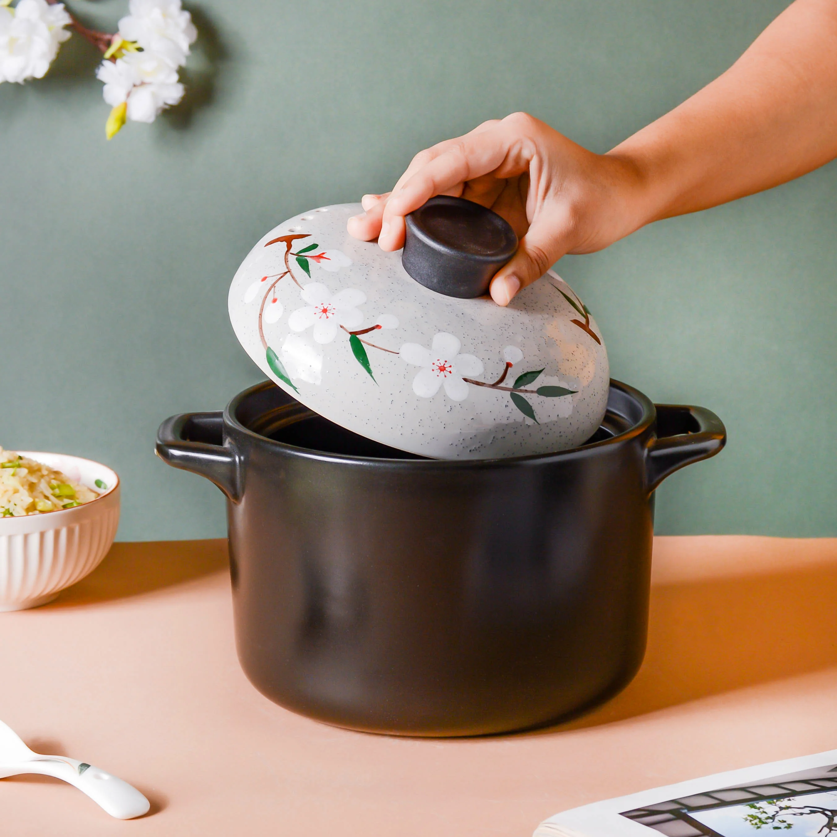 Sakura Cooking Pot - Image 2