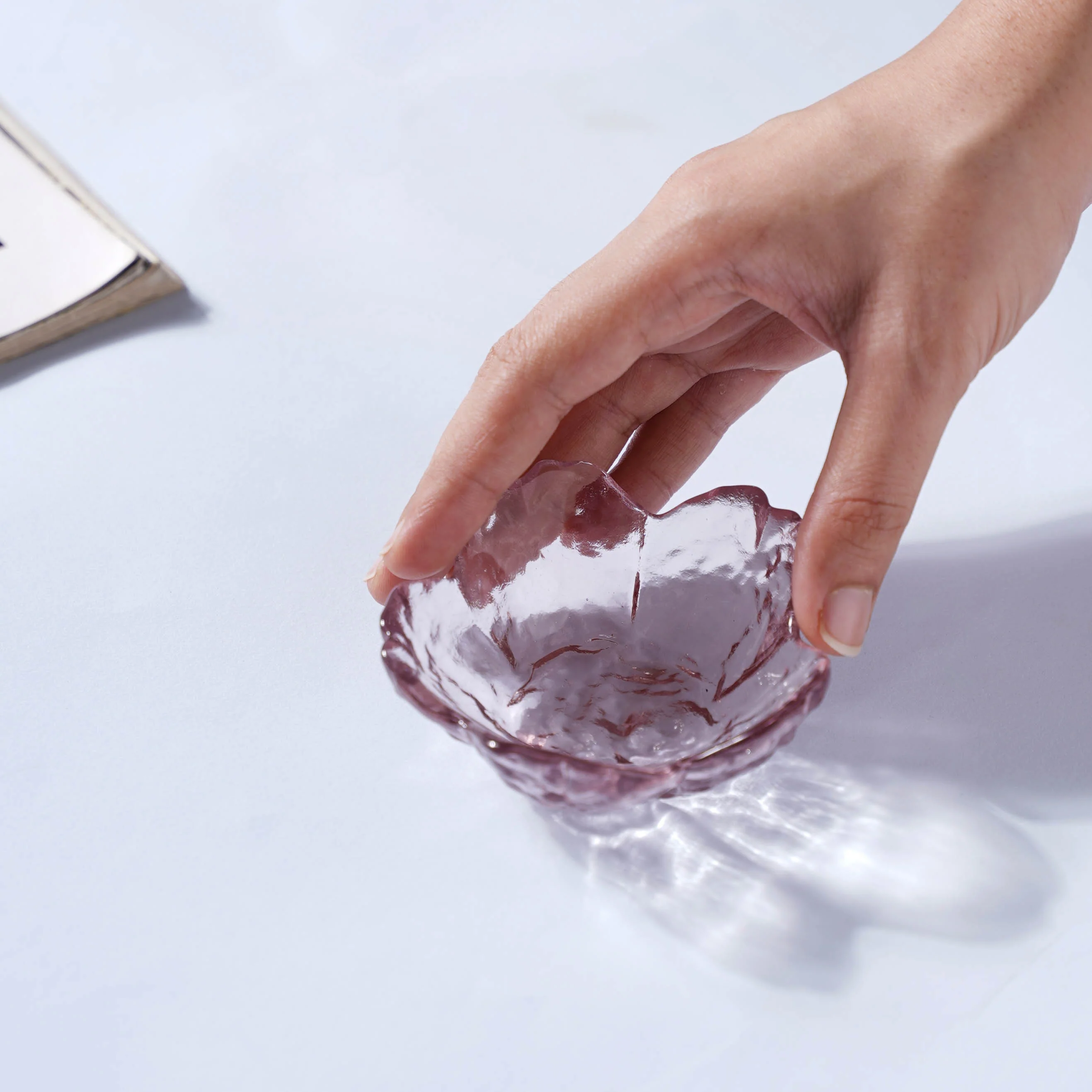 Sakura Styled Glass Dip Bowl Set of 2 - Image 5