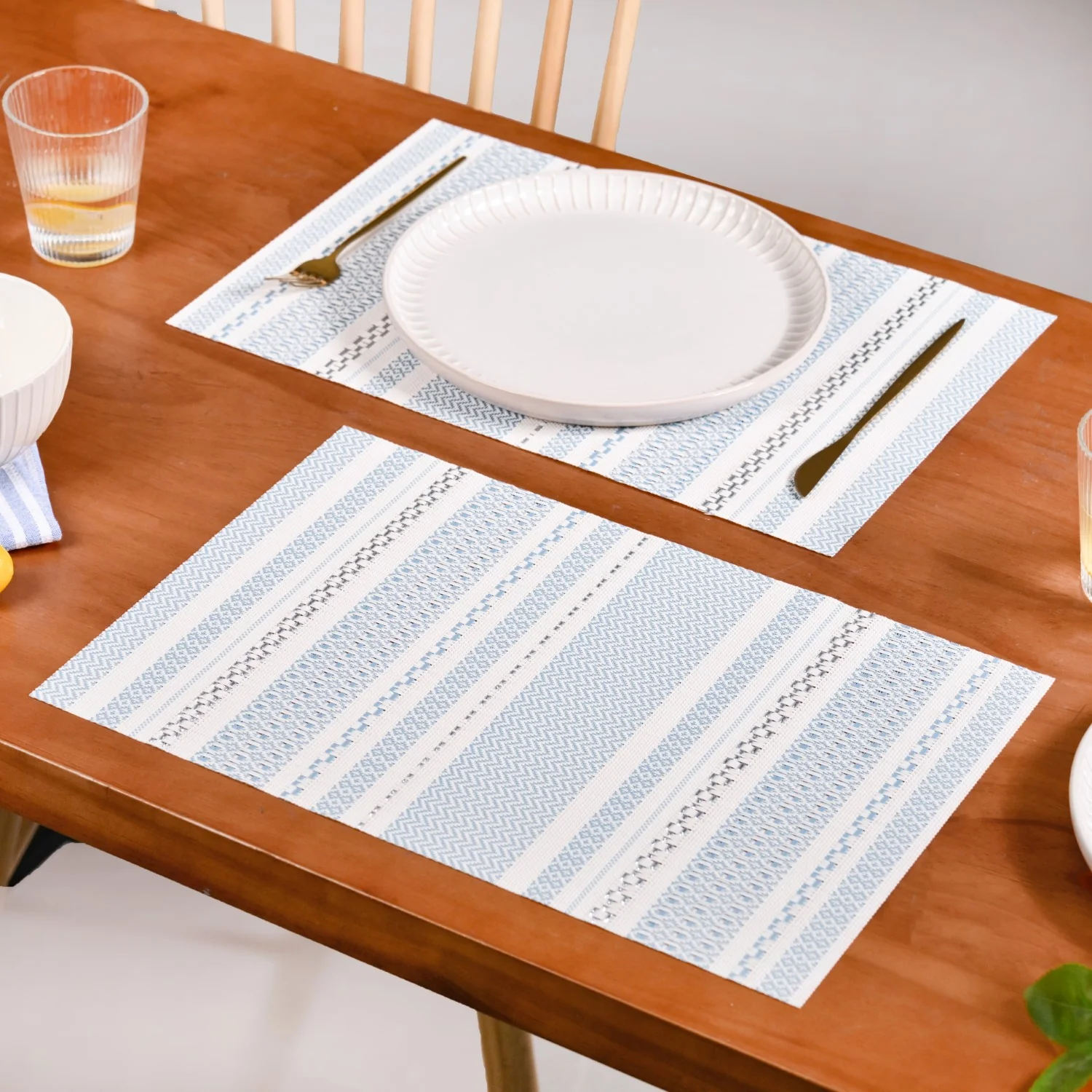 Scandinavian Dining Table Placemat Set Of 6 - Image 8
