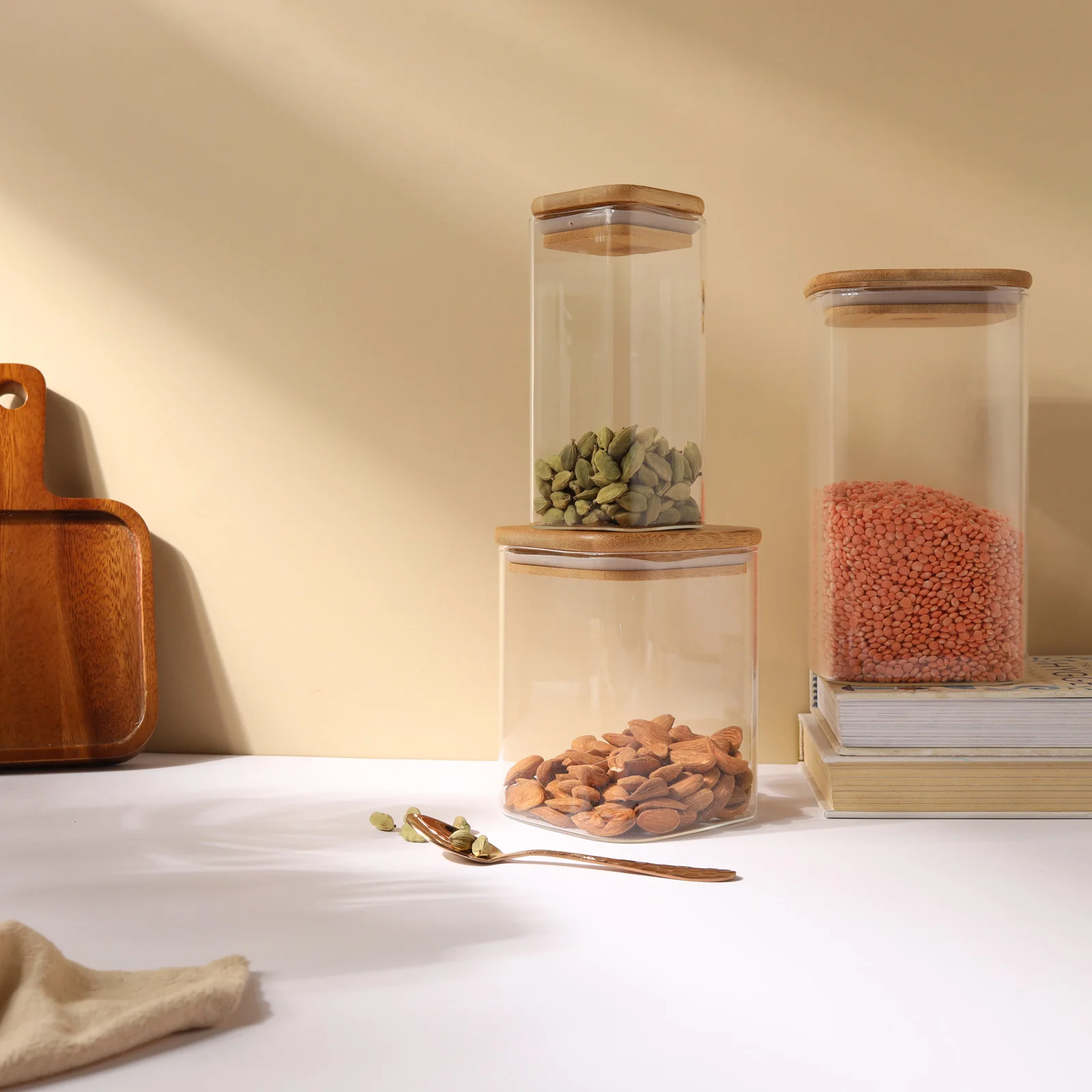 Seal Glass Jar Set of 3 - Image 9