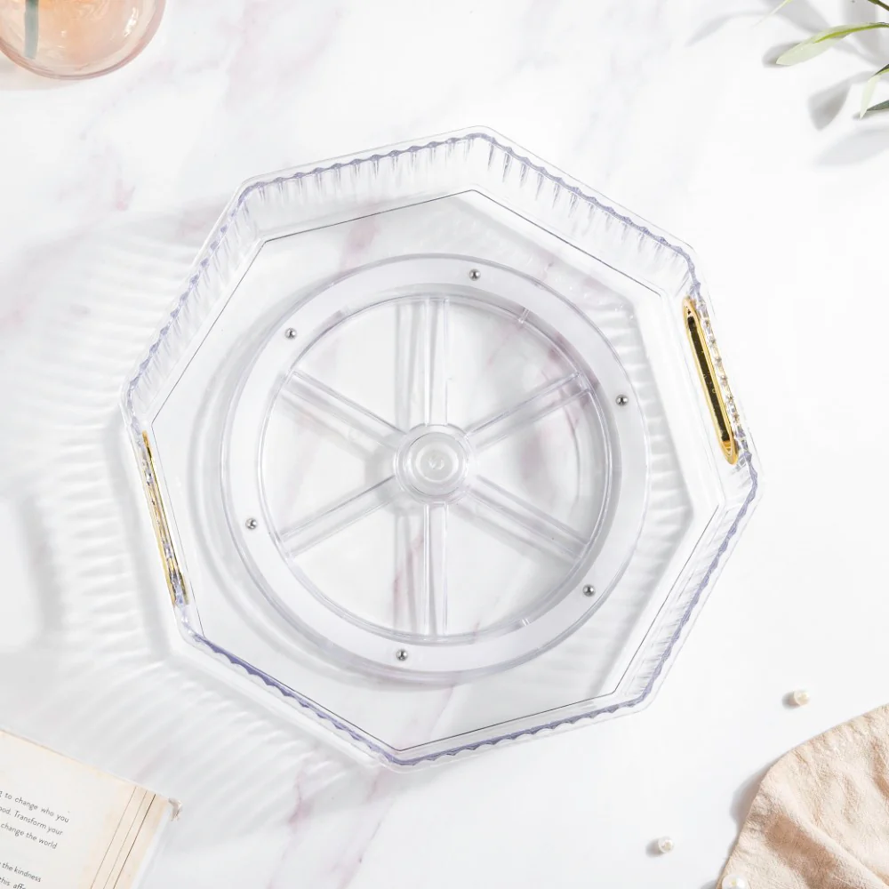 Serafina Octagon Rotating Tray 10 Inch - Image 5