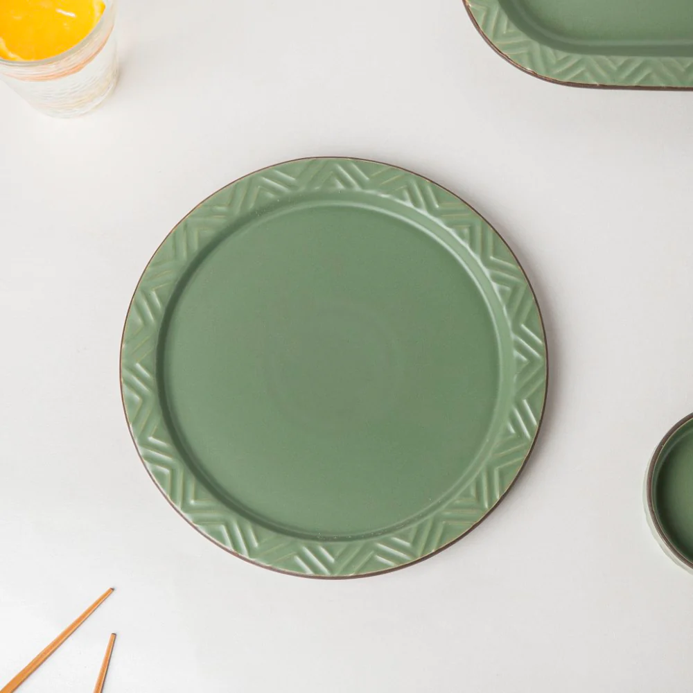 Serenity Green 36 Piece Dinner Set For 6 - Image 5