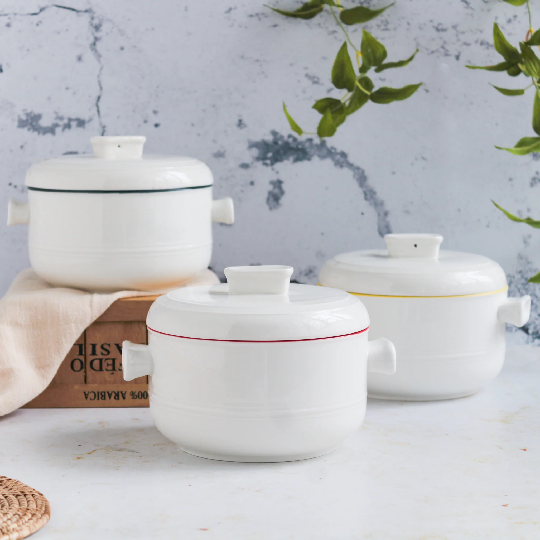 Serving Pot With Lid - Image 2