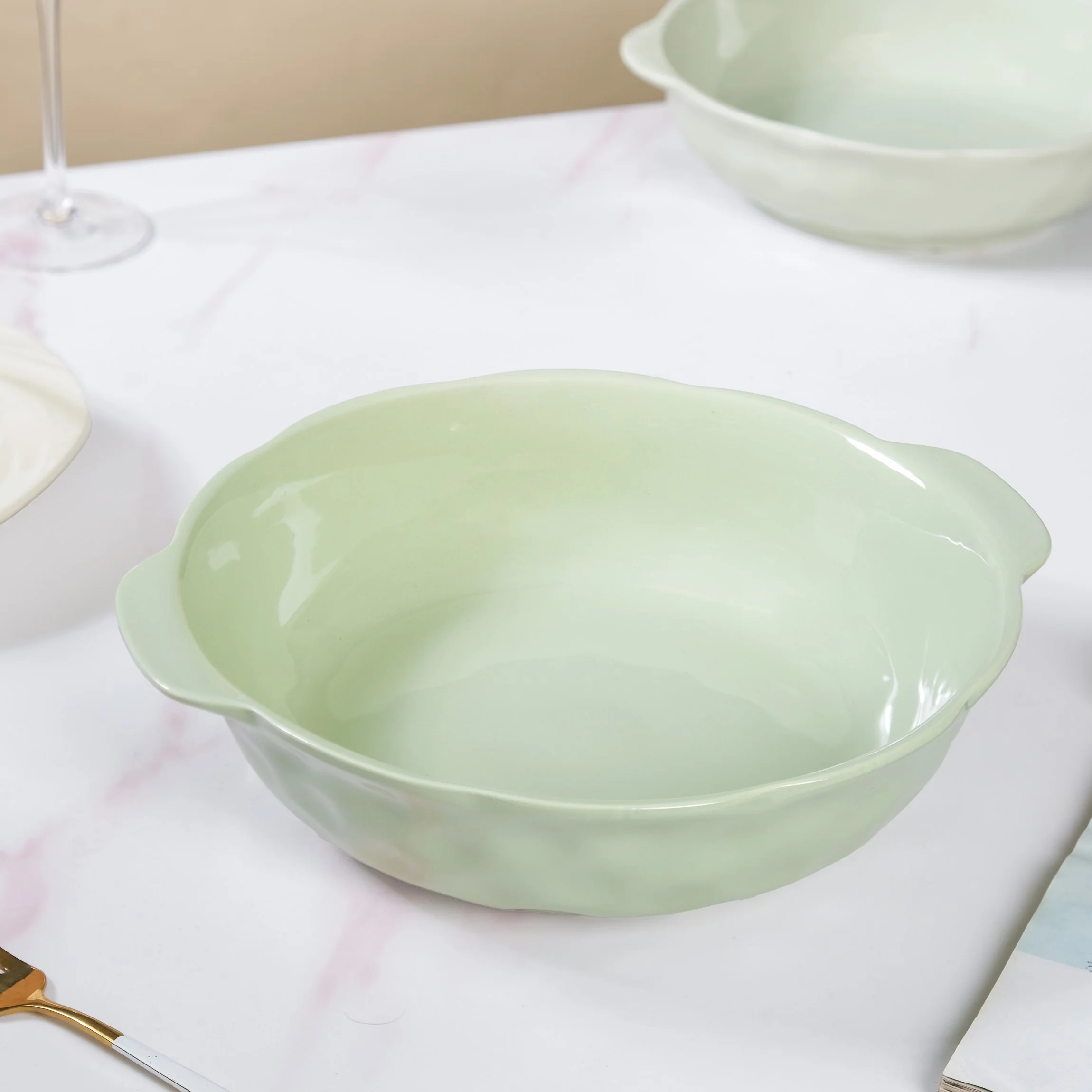 Set Of 2 Ceramic Dishes For Baking And Serving - Image 10