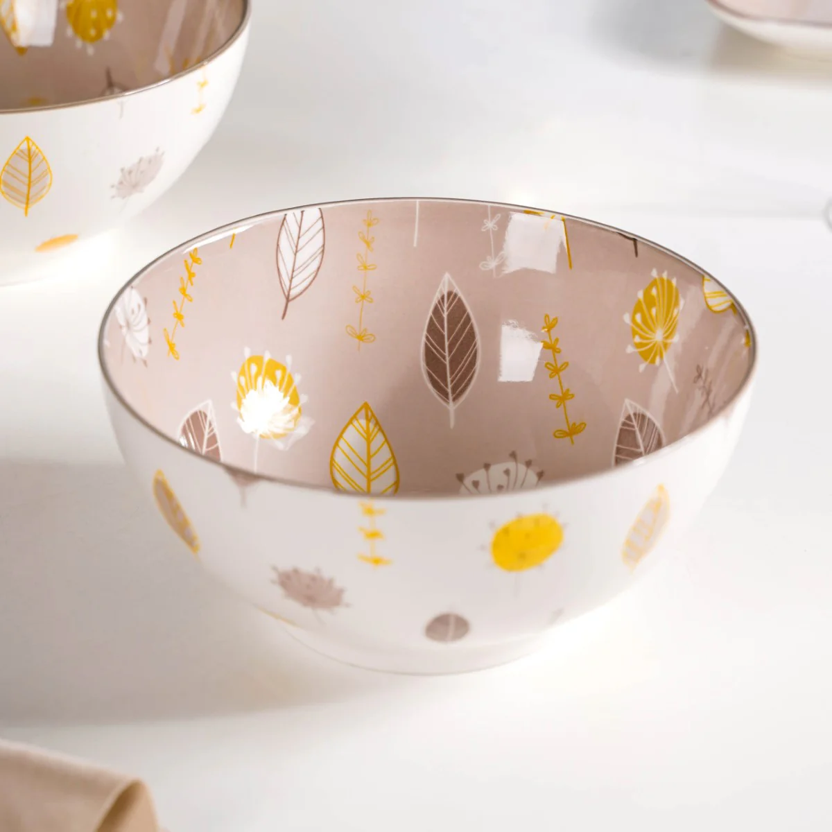 Set Of 2 Dandelion Serving Bowls 1650ml - Image 8