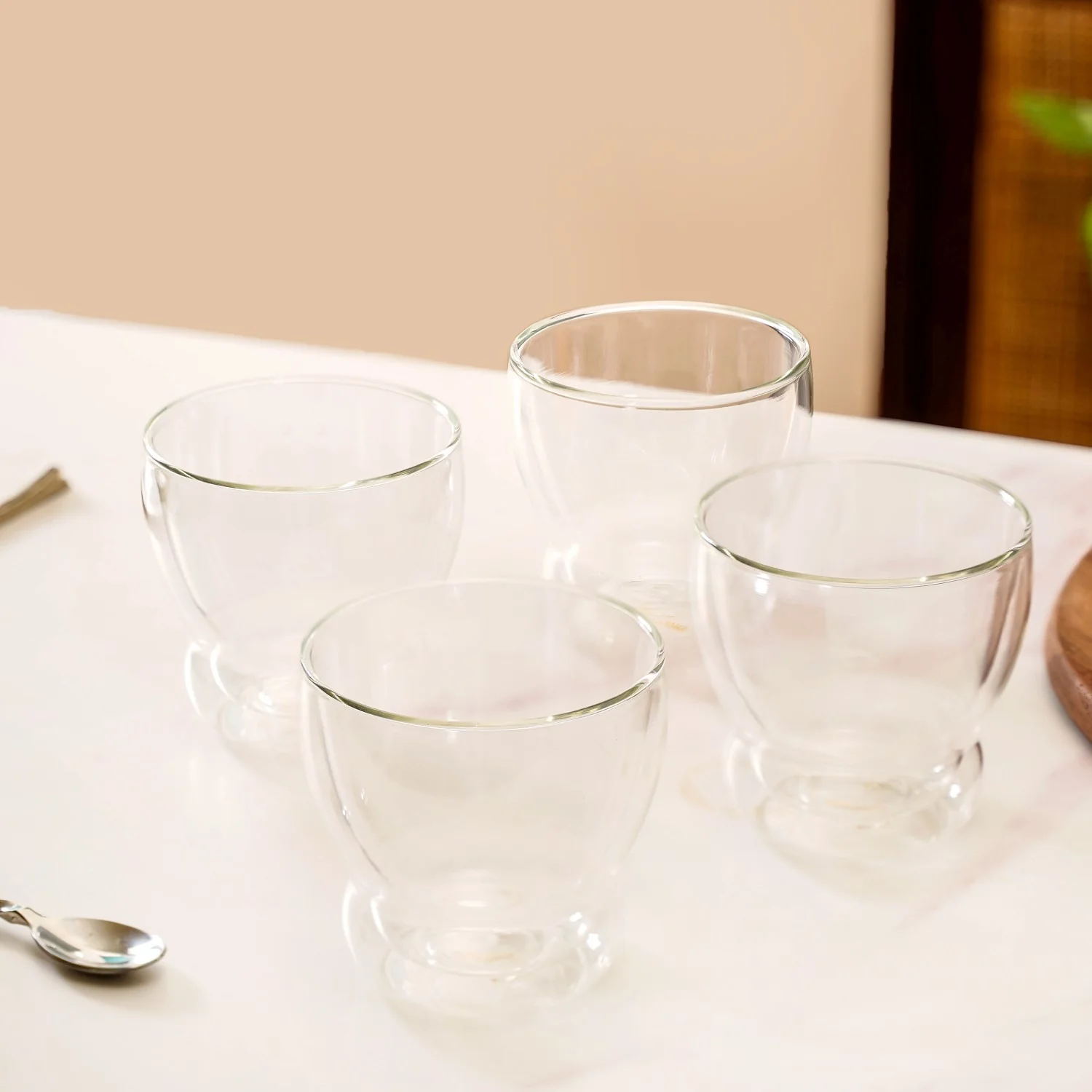 Set Of 2 Minimalist Chic Juice Glasses 325ml - Image 6