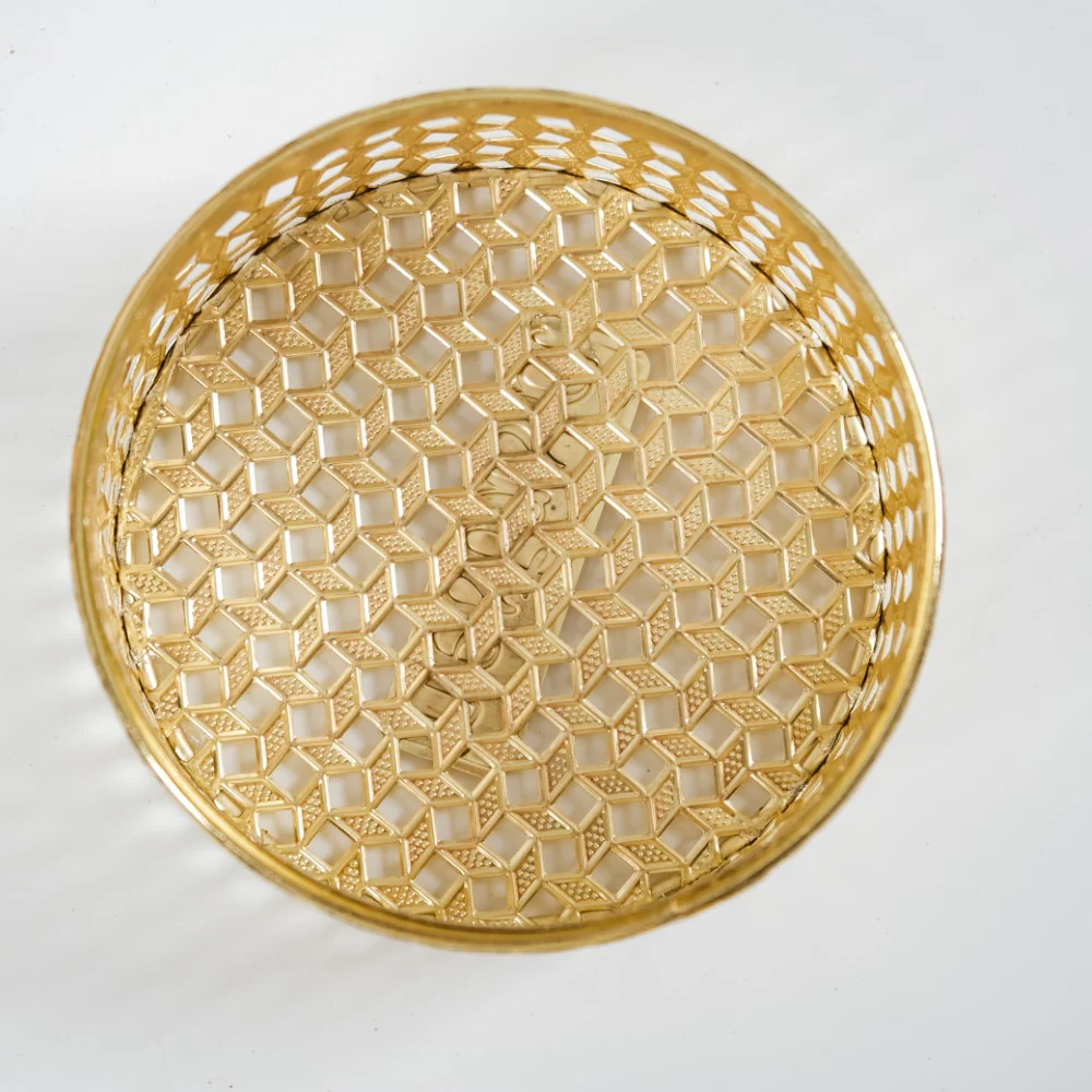 Set Of 2 Ornate Dry Fruit Box Gold - Image 14