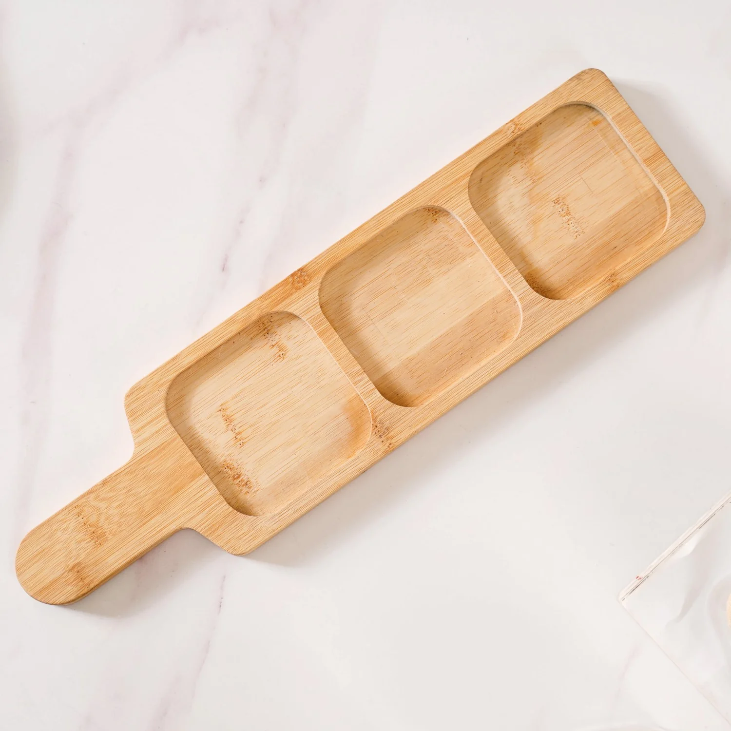 Set Of 3 Clear Glass Chalkboard Snack Serving Jars With Tray 350ml - Image 6