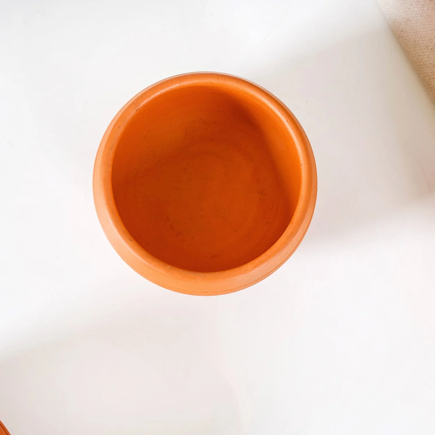 Set Of 4 Earthen Clay Terracotta Small Bowls 150ml - Image 9