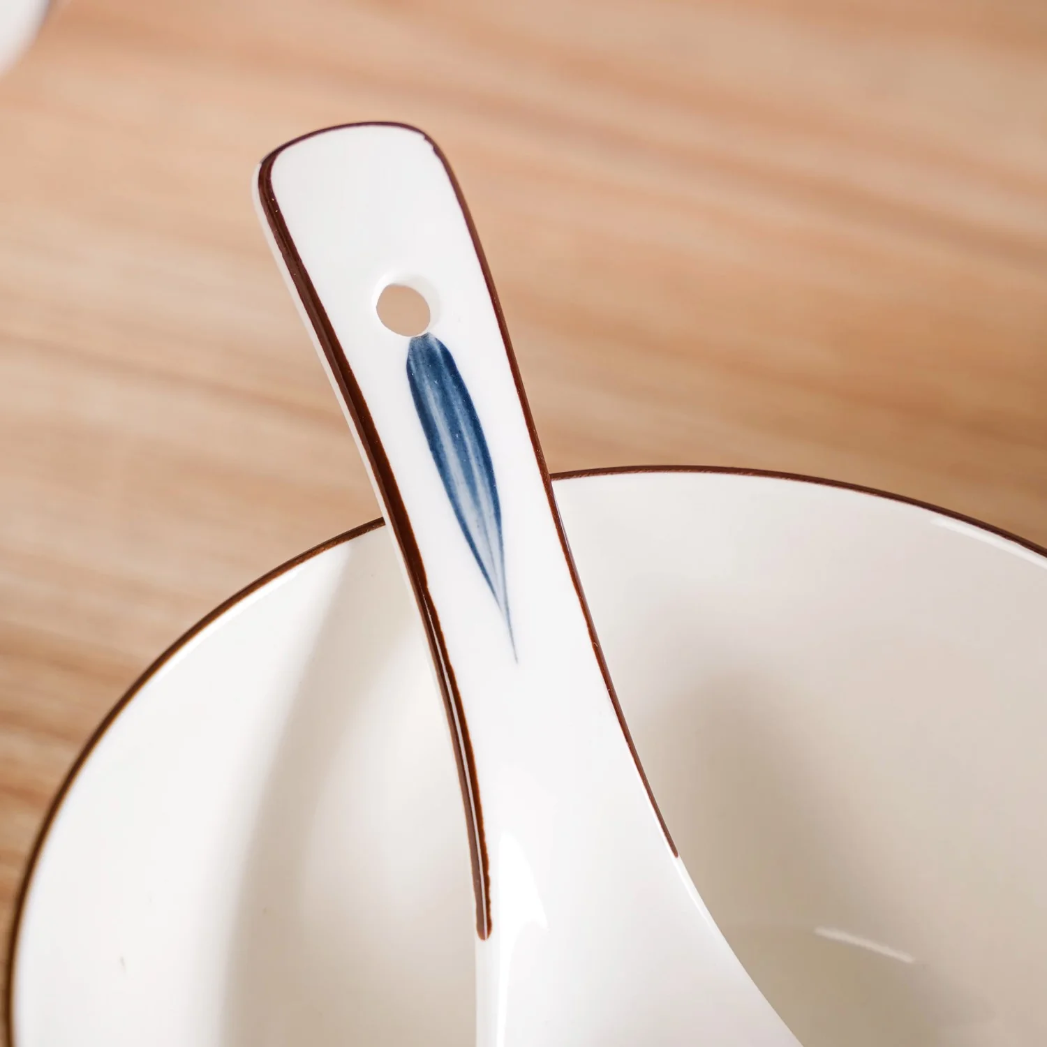 Set Of 4 Teardrop Soup Bowls With Spoon 350ml - Image 9