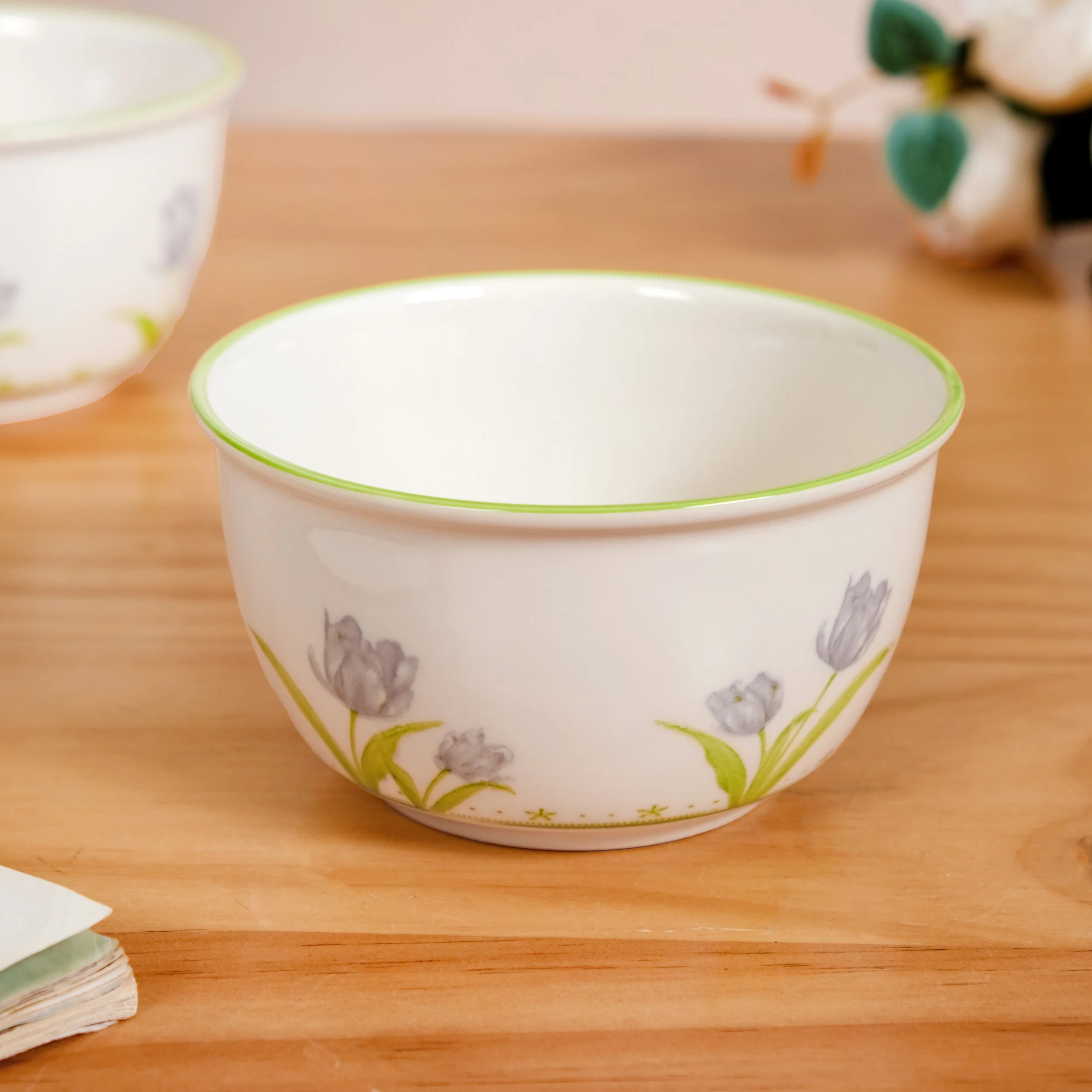 Set Of 4 Tuscany Soup Bowls With Spoons 400ml - Image 7