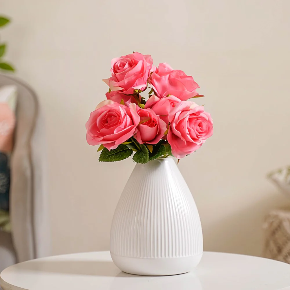 Silk Rose Flower - Image 14