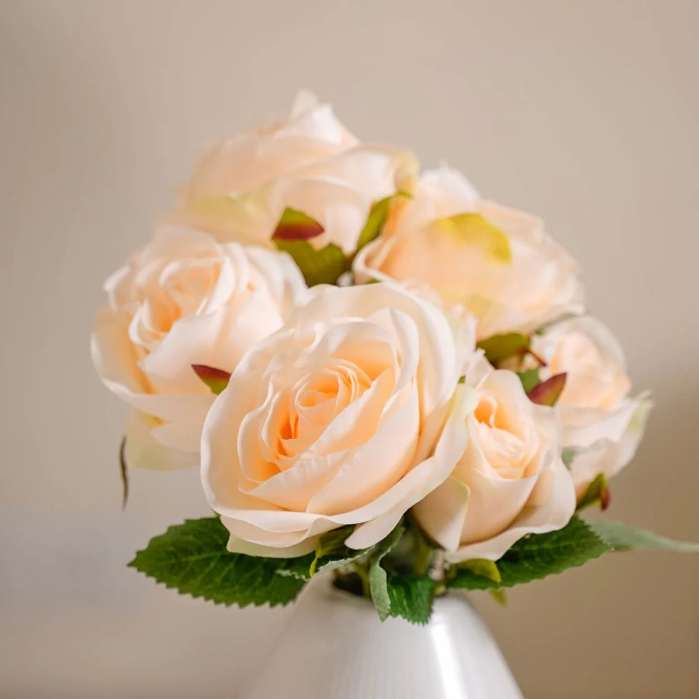 Silk Rose Flower - Image 16