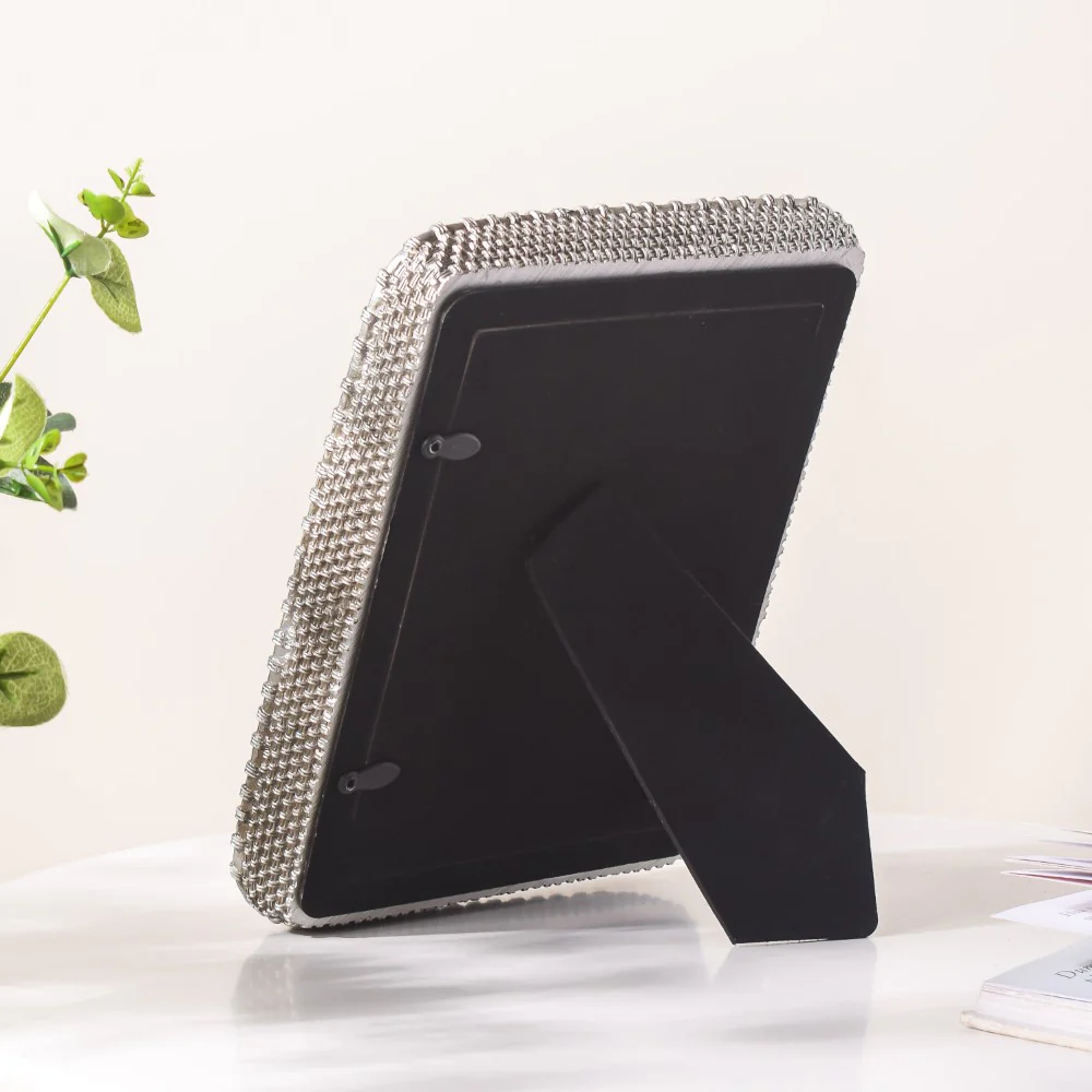 Silver Glam Rectangle Photo Frame - Image 4