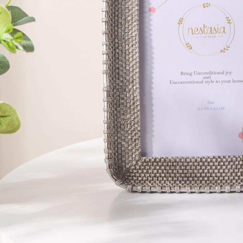 Silver Glam Rectangle Photo Frame - Image 5