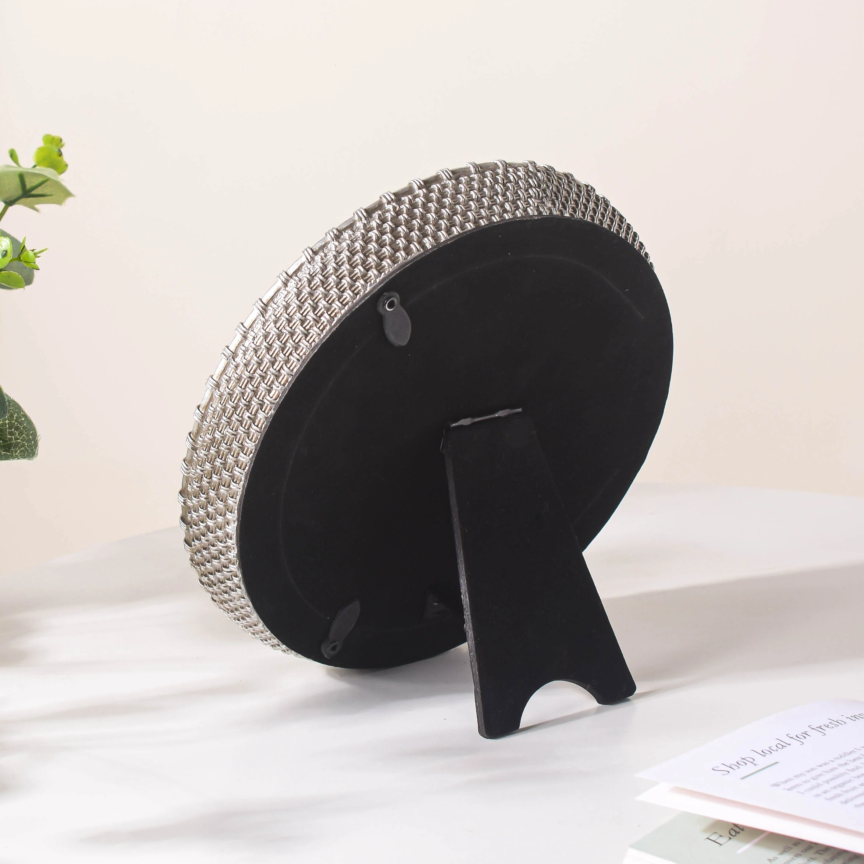 Silver Glam Ring Photo Frame - Image 4
