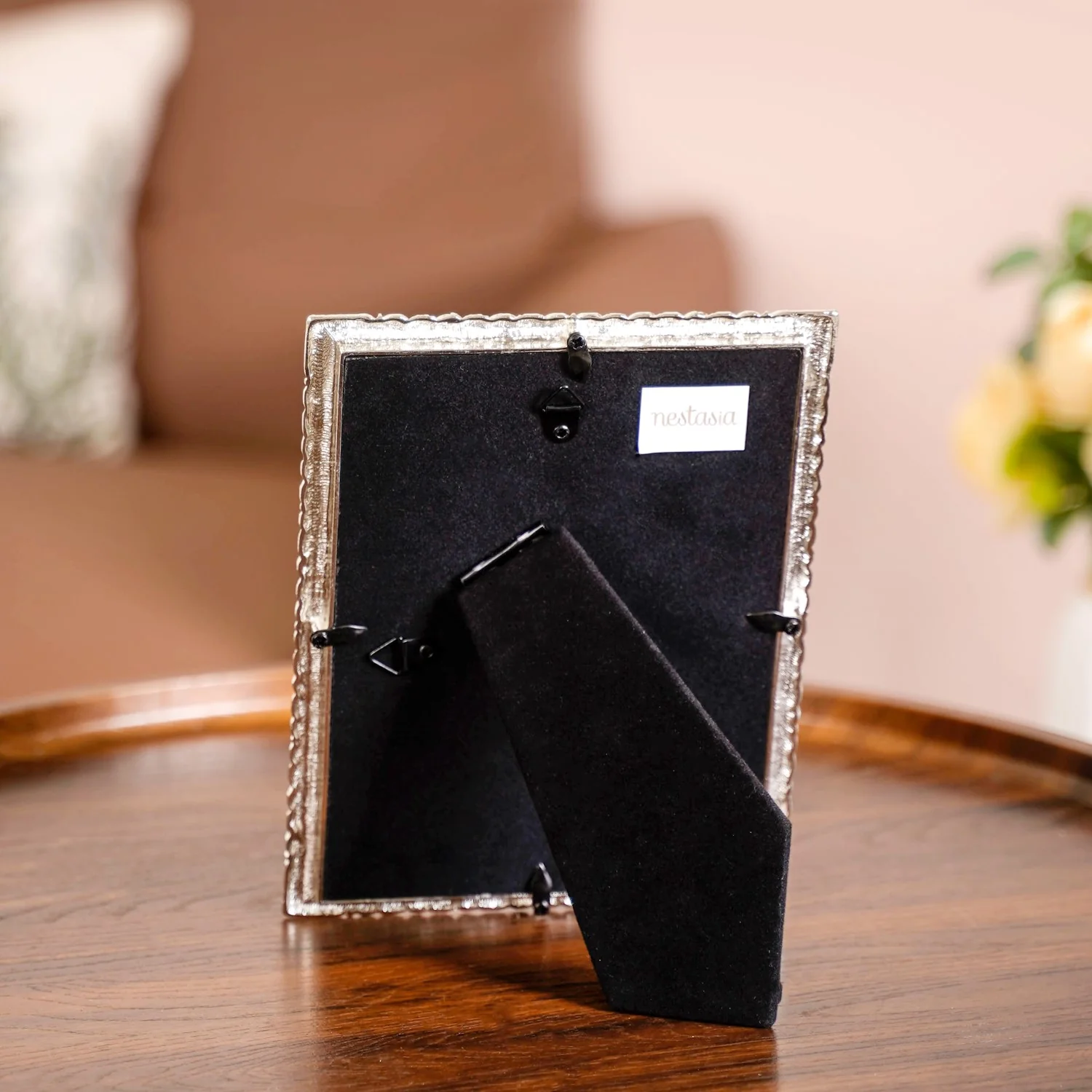 Silver Large Regal Rhinestone Picture Frame 13x18cm - Image 6