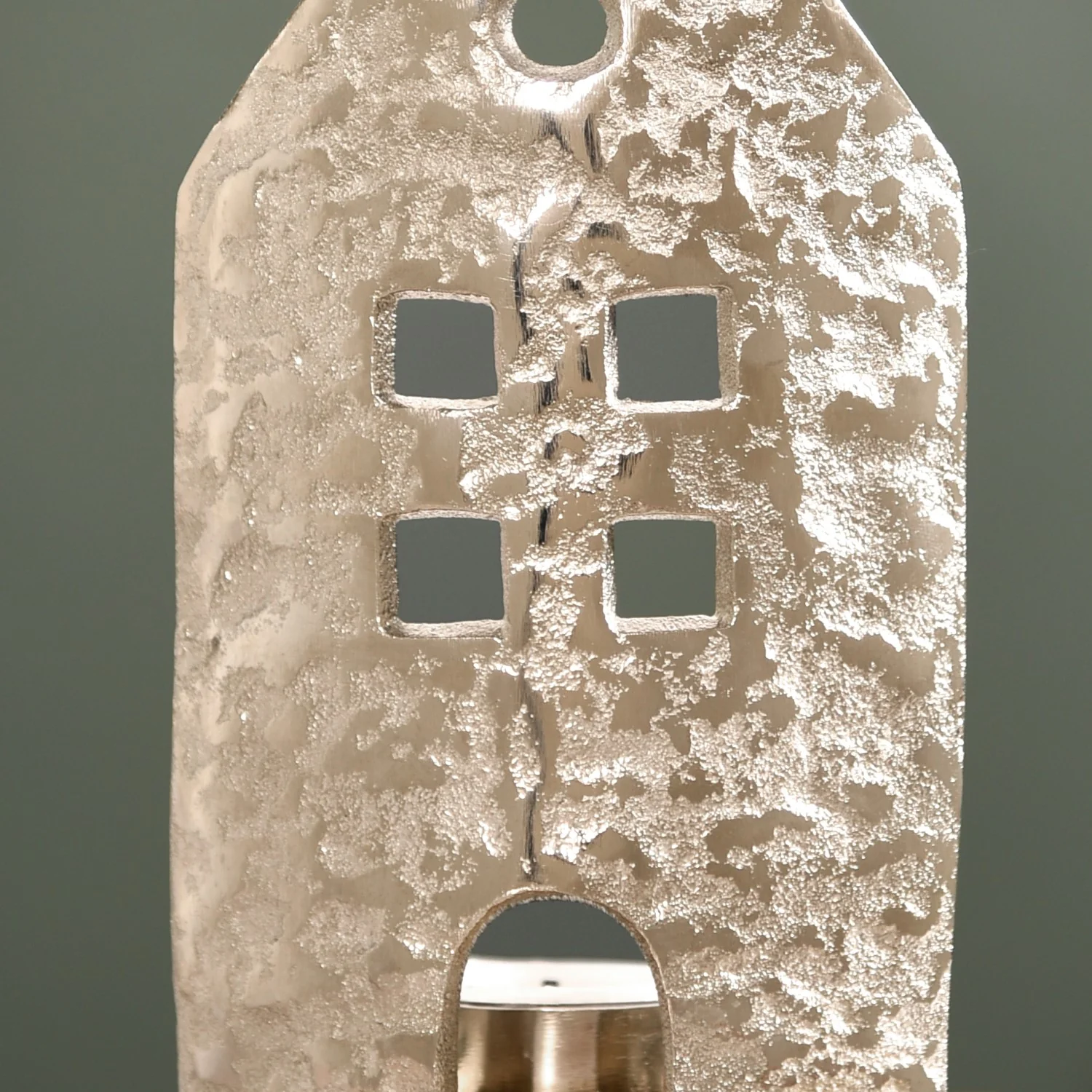 Silver Sea House Tea Light Candle Holder - Image 7