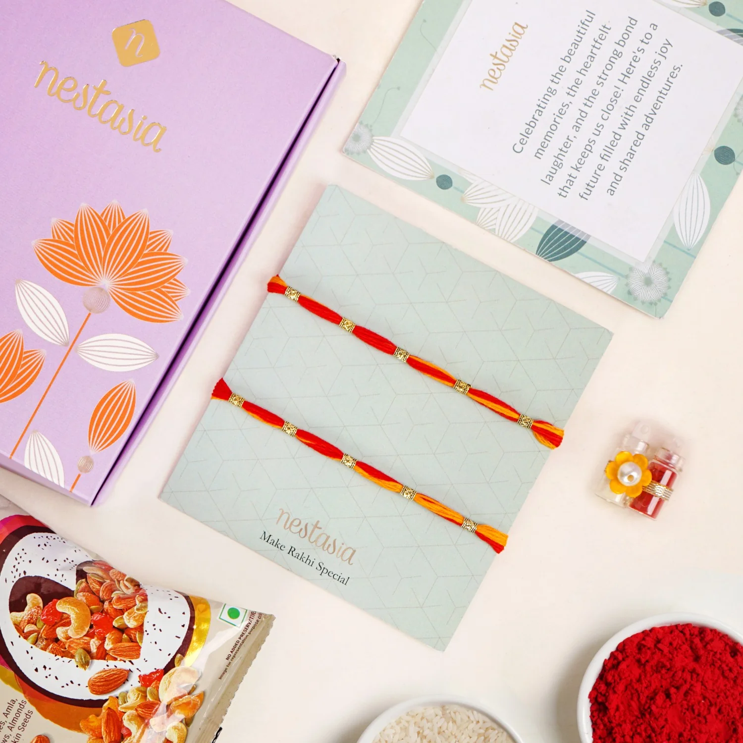 Simply Traditional Rakhi Gift Set - Image 5
